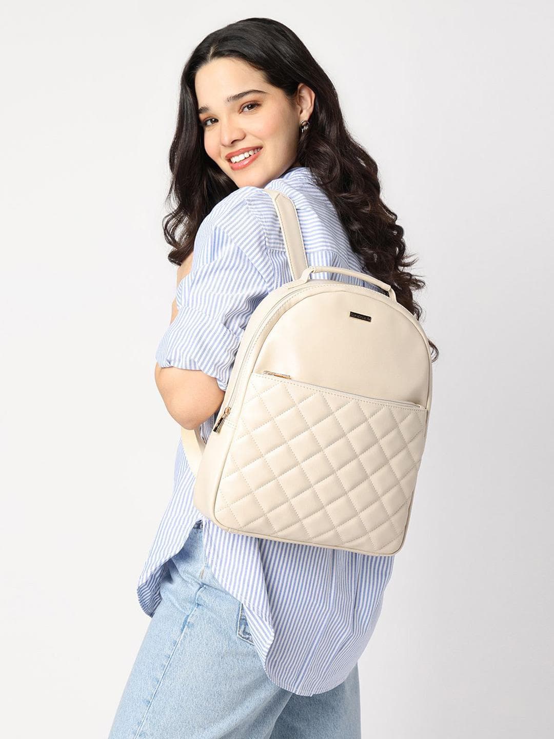 Buy Fastrack Women Quilted 11 Inch Tablet Backpack - - Accessories for Women