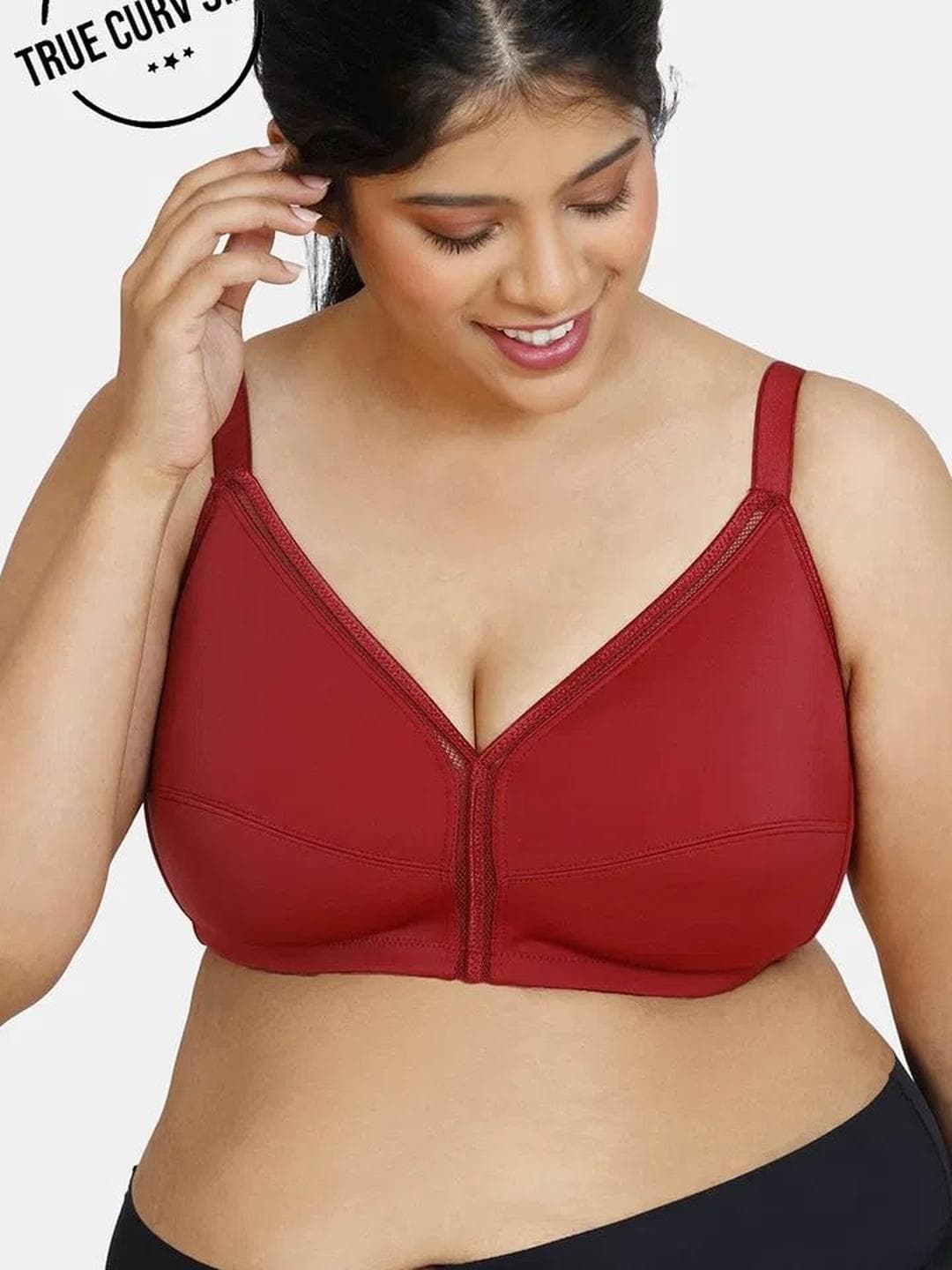 Zivame Solid Full Lightly Padded Everyday Bra