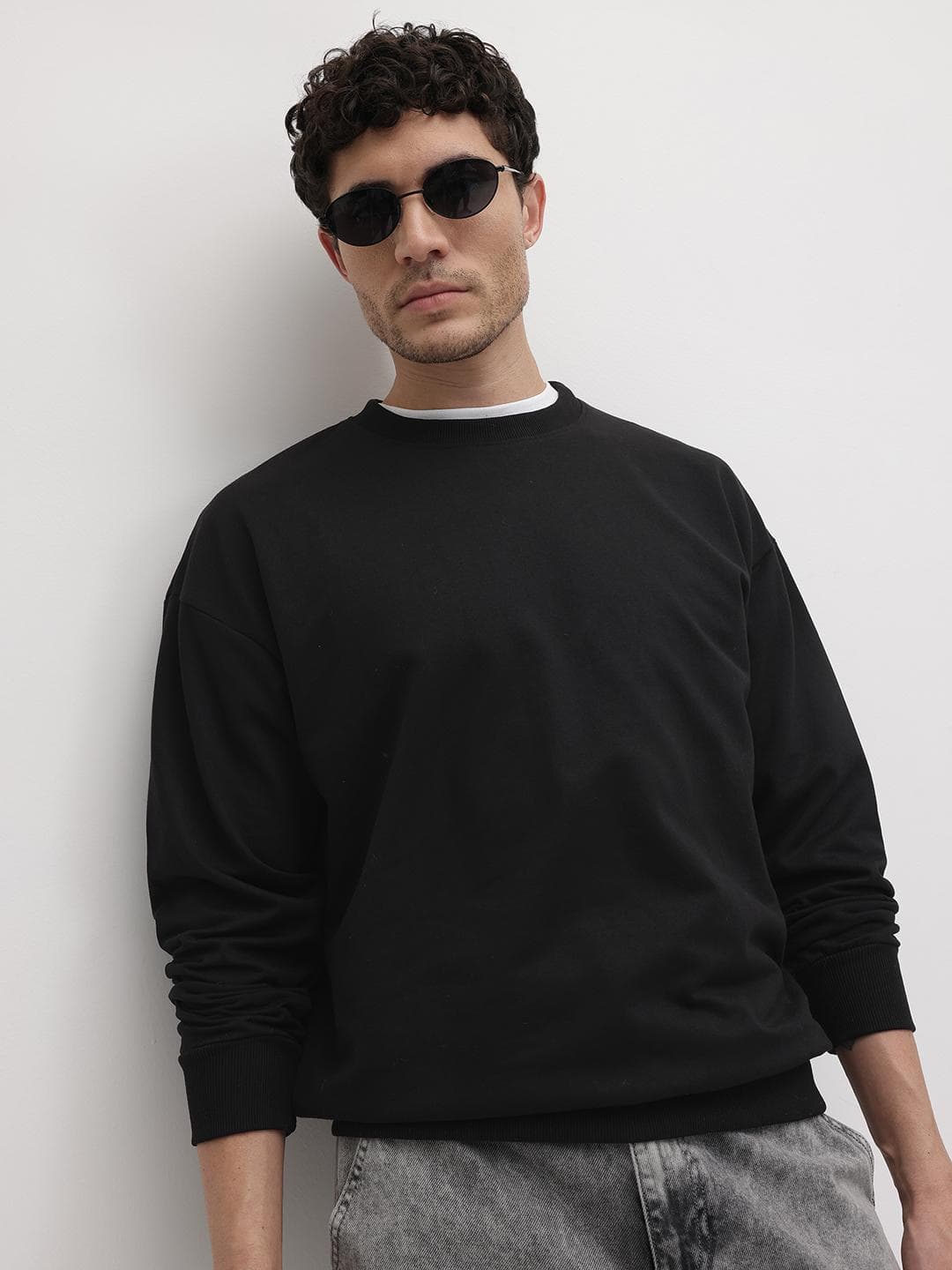 The Roadster Life Co. Drop-Shoulder Sweatshirt