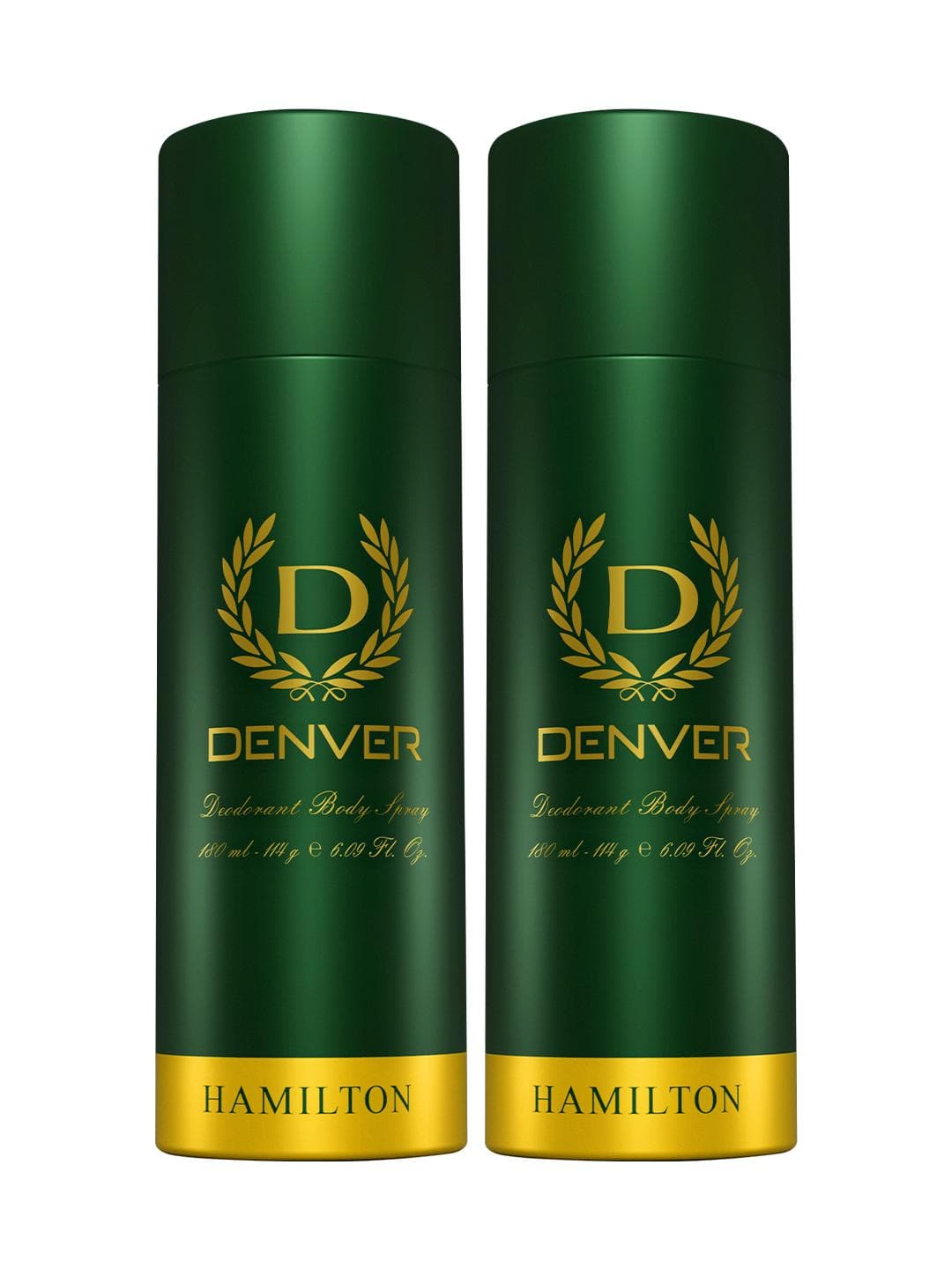 Buy Denver Men Set Of 2 Hamilton Deodorant Body Sprays - - Personal Care for Men