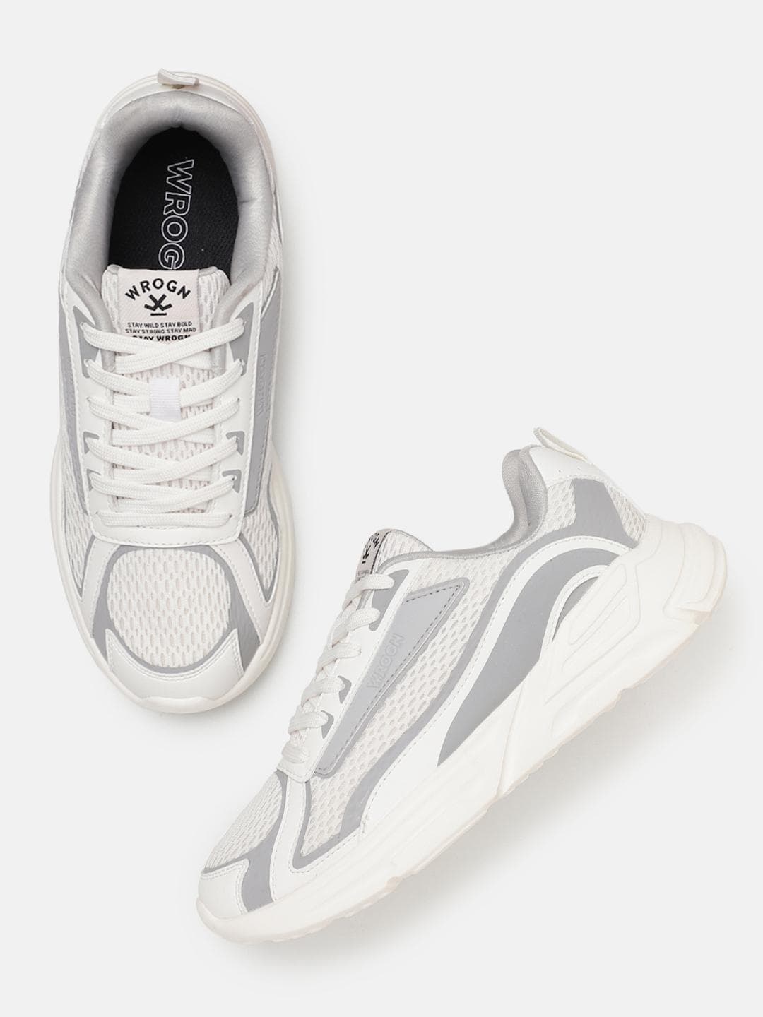 WROGN Men Colourblocked Sneakers
