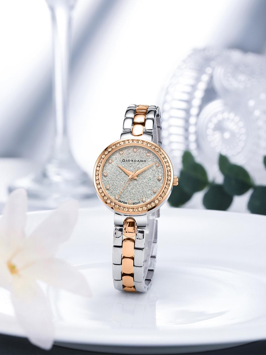 Buy GIORDANO Women Silver Toned Analogue Watch A2068 66 - - Accessories for Women