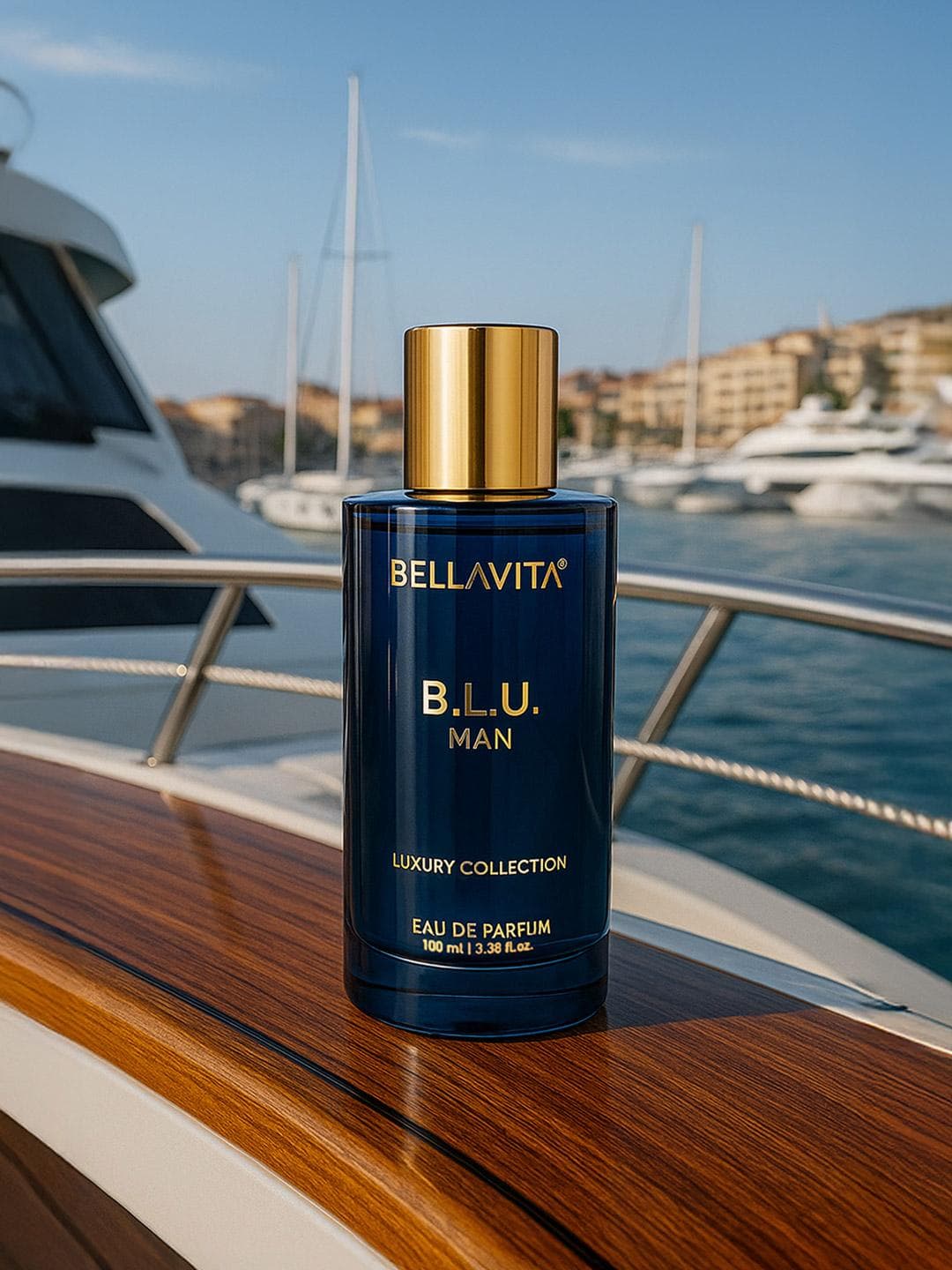 Bella Vita Organic B.L.U MAN Long Lasting Eau De Parfume - 100ml
