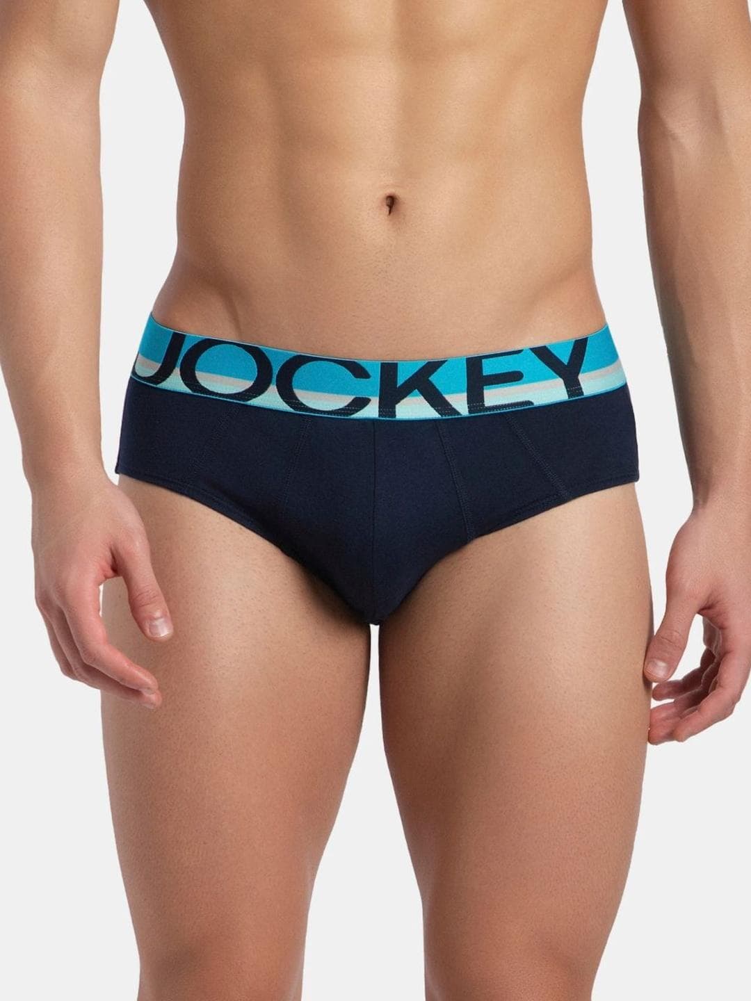Jockey Super Combed Cotton Solid Brief With Ultrasoft Waistband - FP01