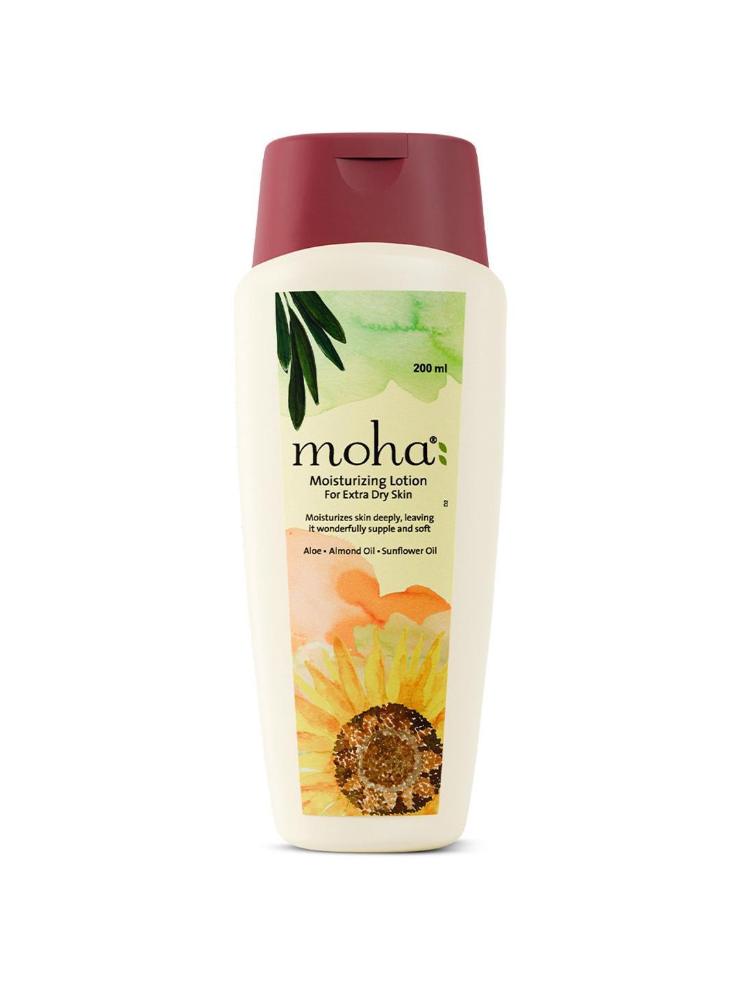 Buy Moha Deep Hydration Moisturizing Lotion With Aloe Sunflower Oil & Almond Oil 200ml - - Personal Care for Unisex