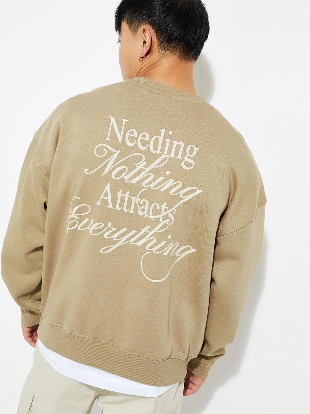 max Men Printed Sweatshirt