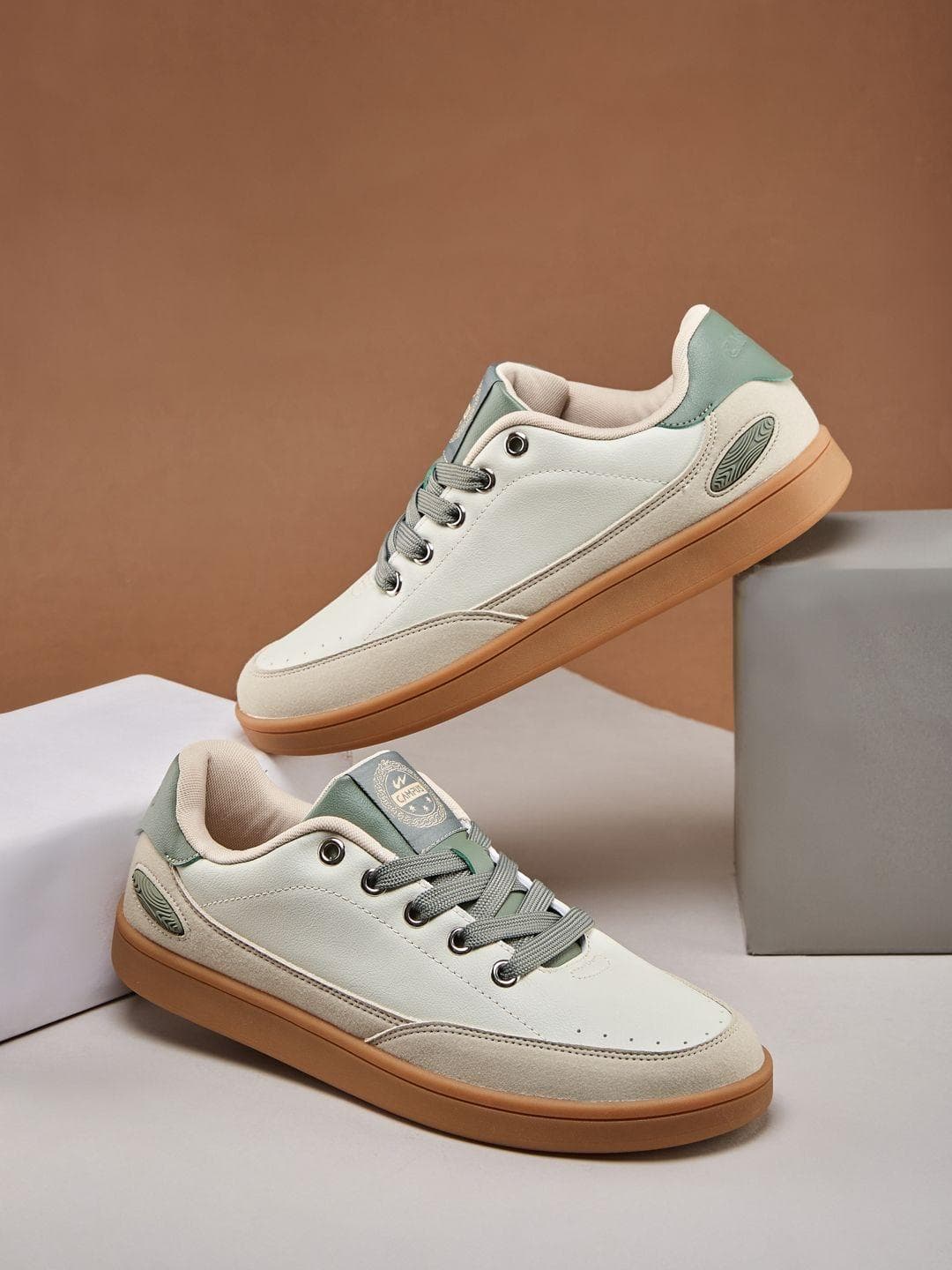 Campus DRIPP Men Colourblocked PU Sneakers