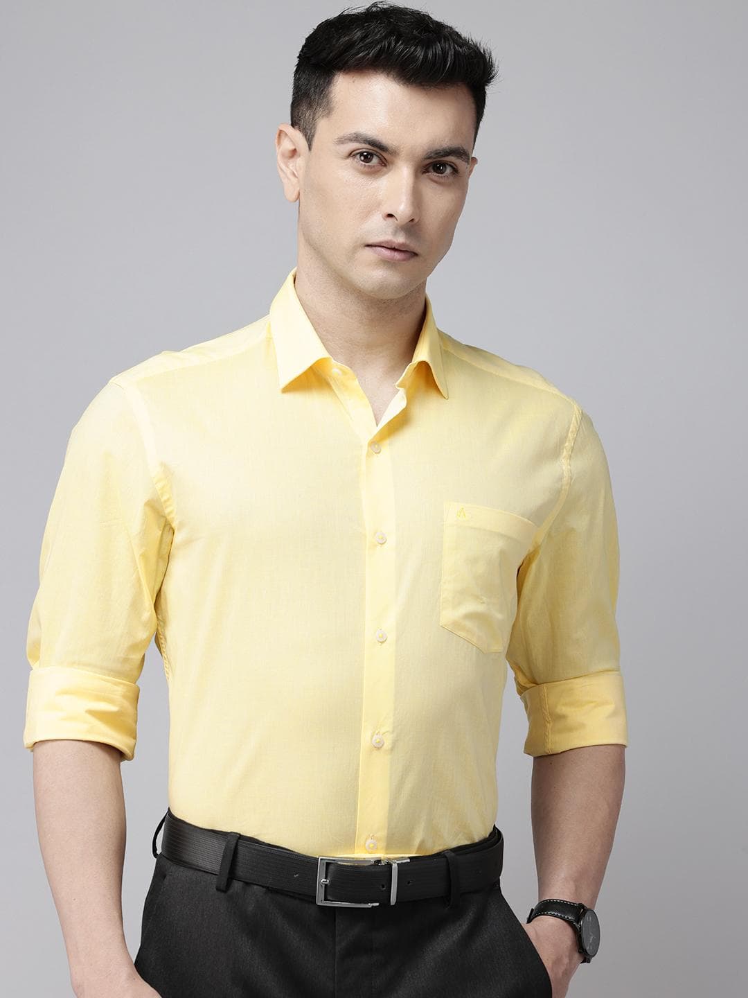 Arrow Pure Cotton Manhattan Slim Fit Formal Shirt