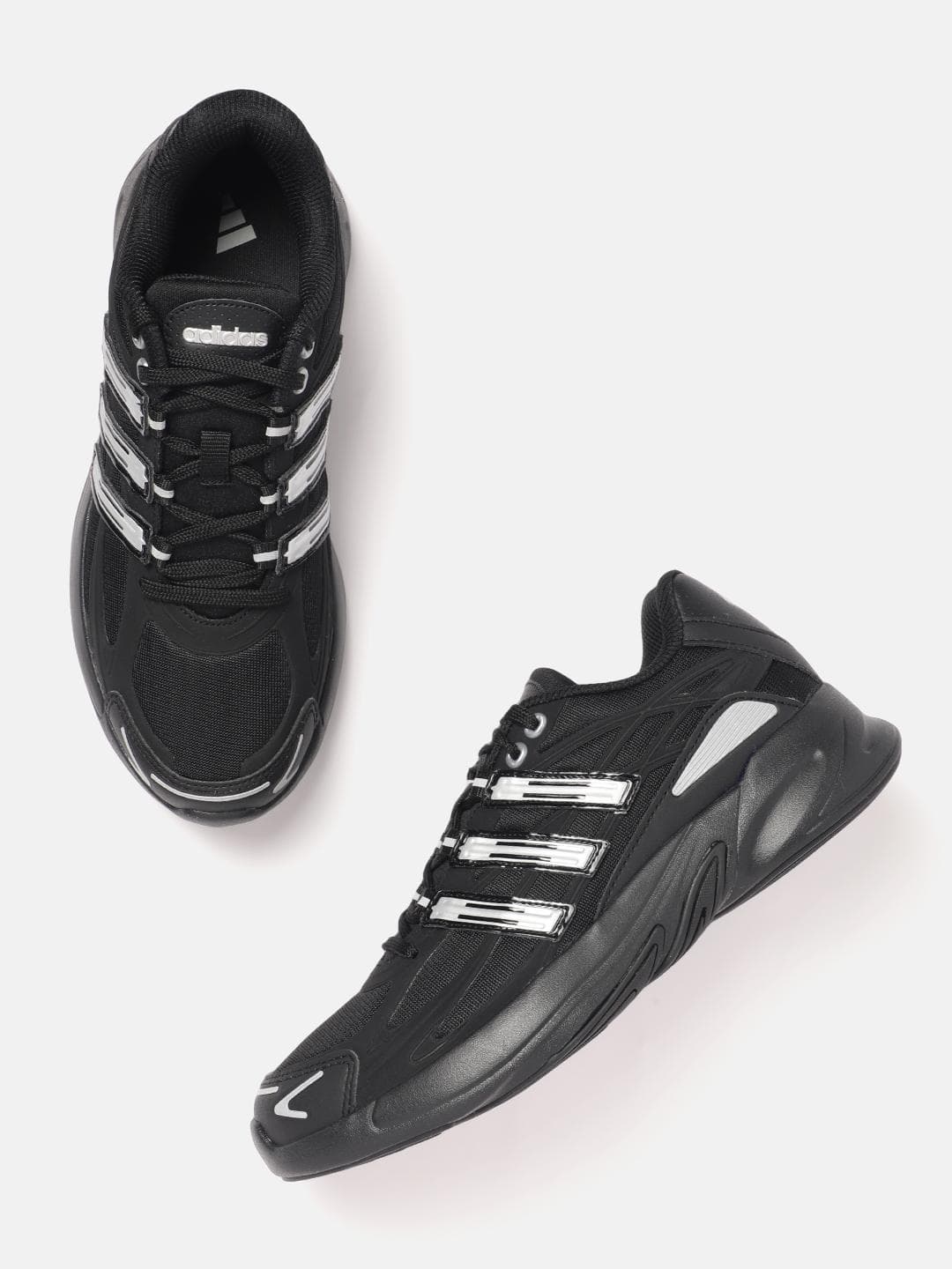 Buy ADIDAS Men Woven Design Hustlerr Sneaker Running Shoes - - Footwear for Men