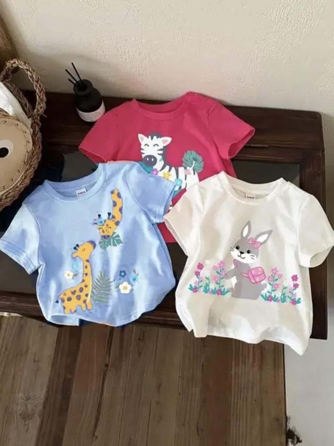 DAMN GUD DG Kids Pack of 3 Printed T-shirt
