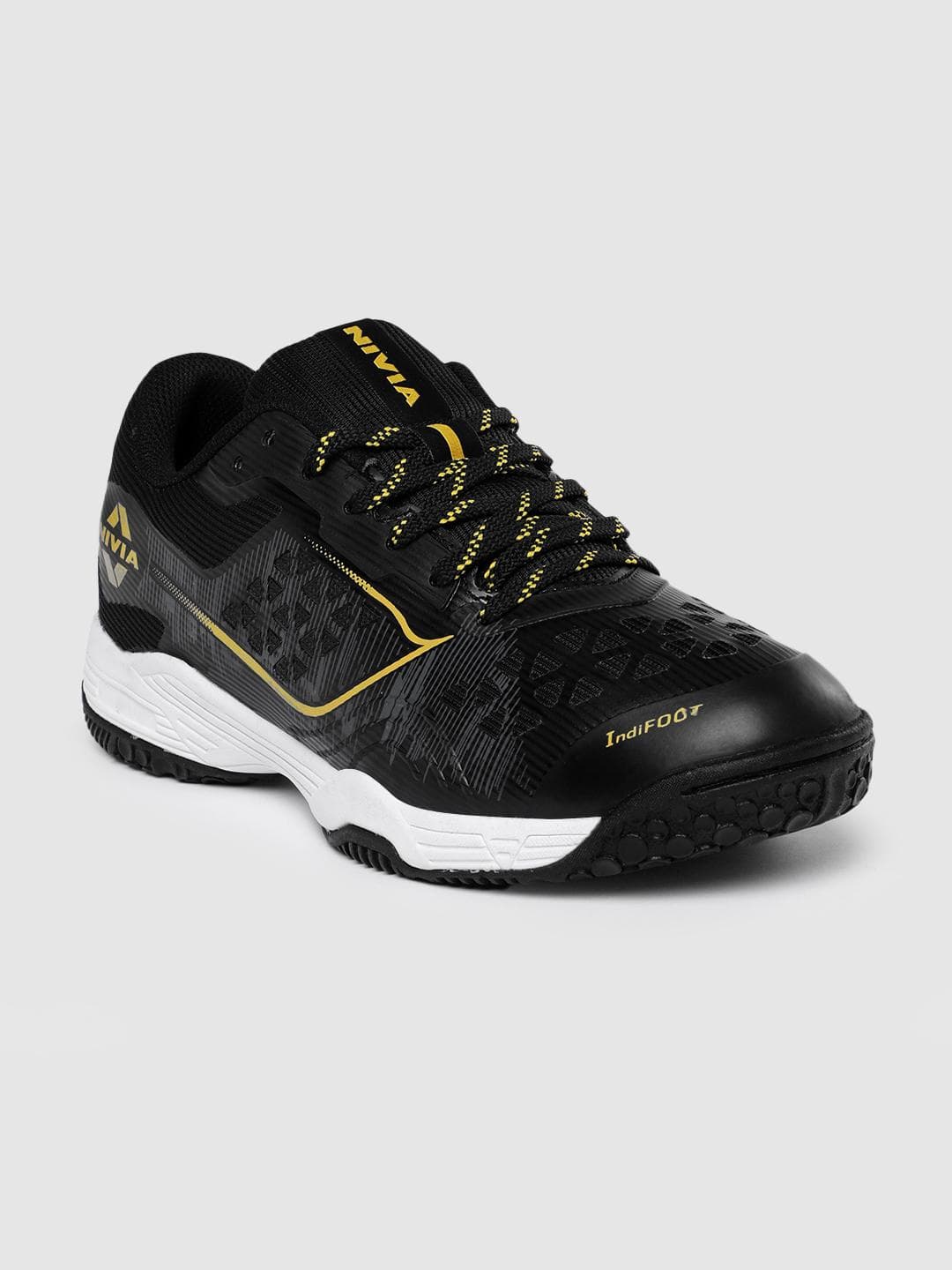 Buy NIVIA Hy Court 3.0 Court Shoes With Mesh Upper For Indoor Outdoor Play - - Footwear for Men