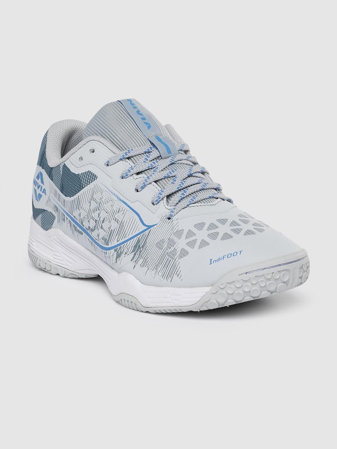 Buy NIVIA Hy Court 3.0 Court Shoes With Mesh Upper For Indoor Outdoor Play - - Footwear for Men