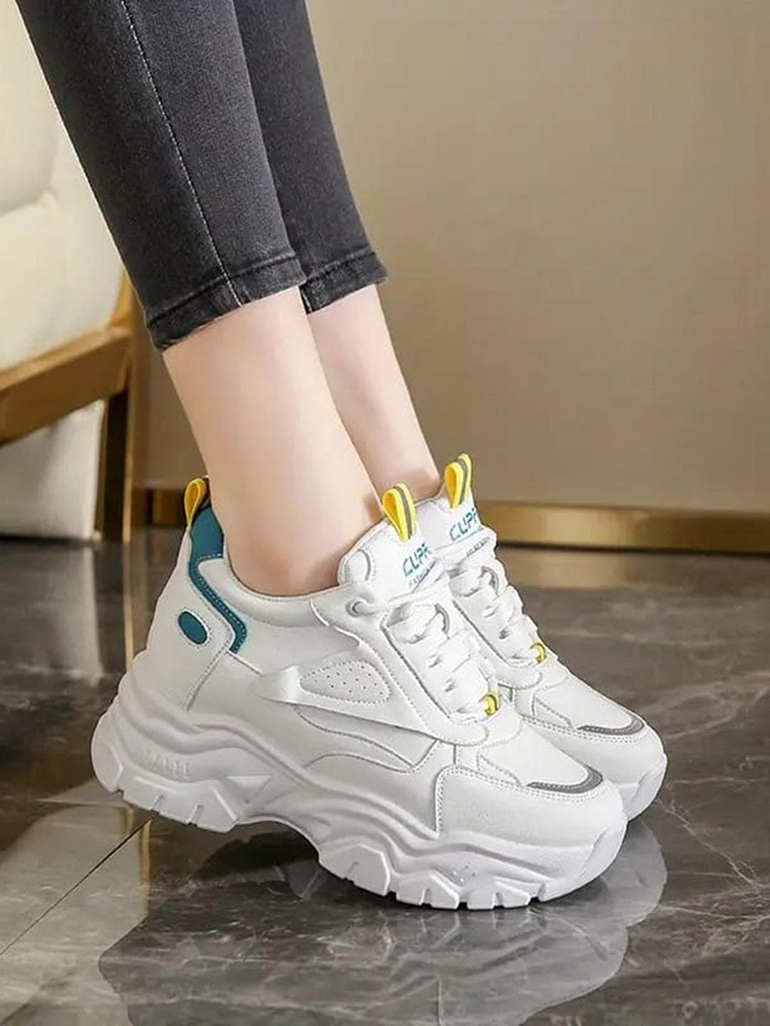 Deals4you Girls Colourblocked Sneakers