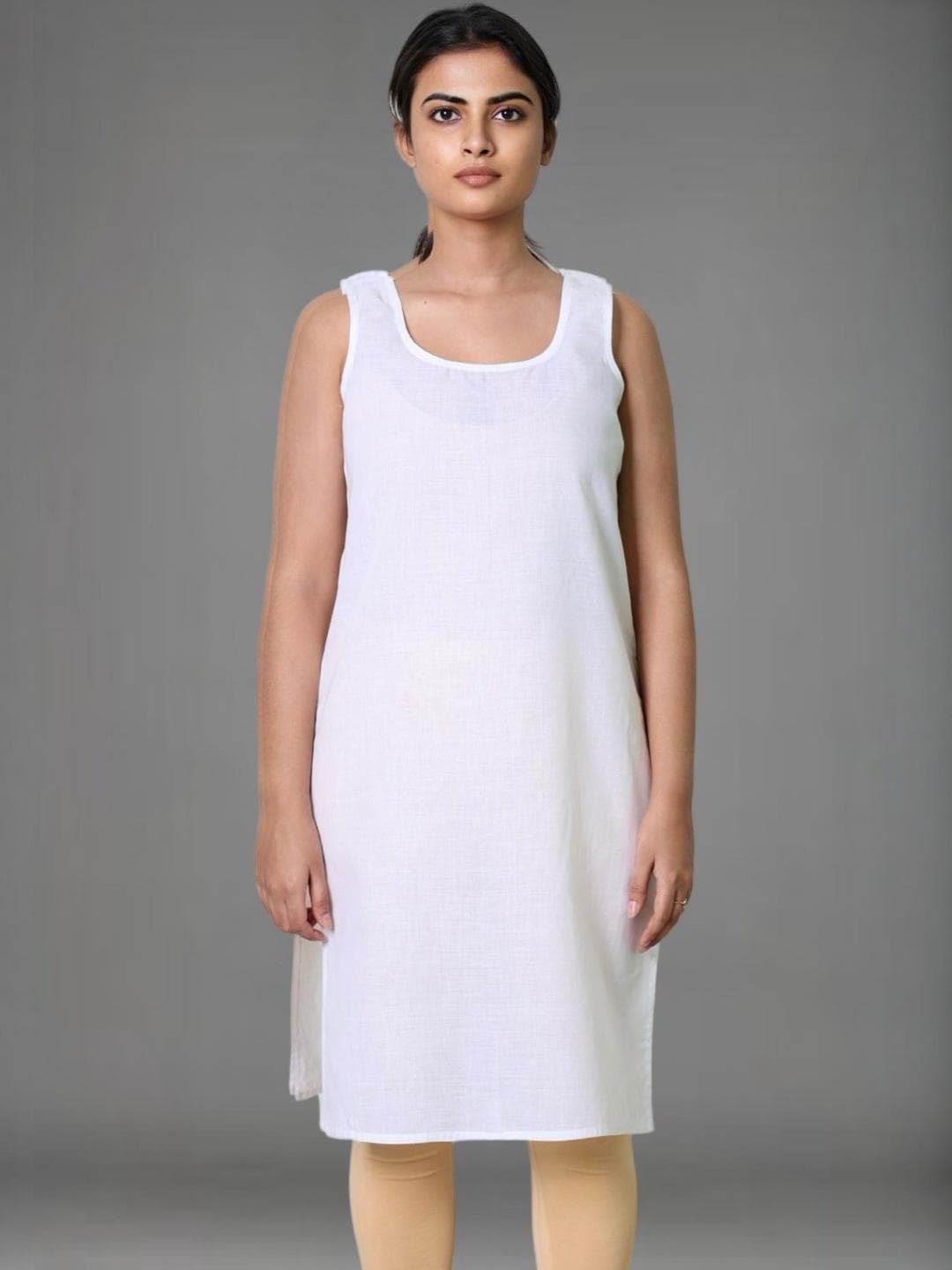myplusfashion Cotton Long Camisole
