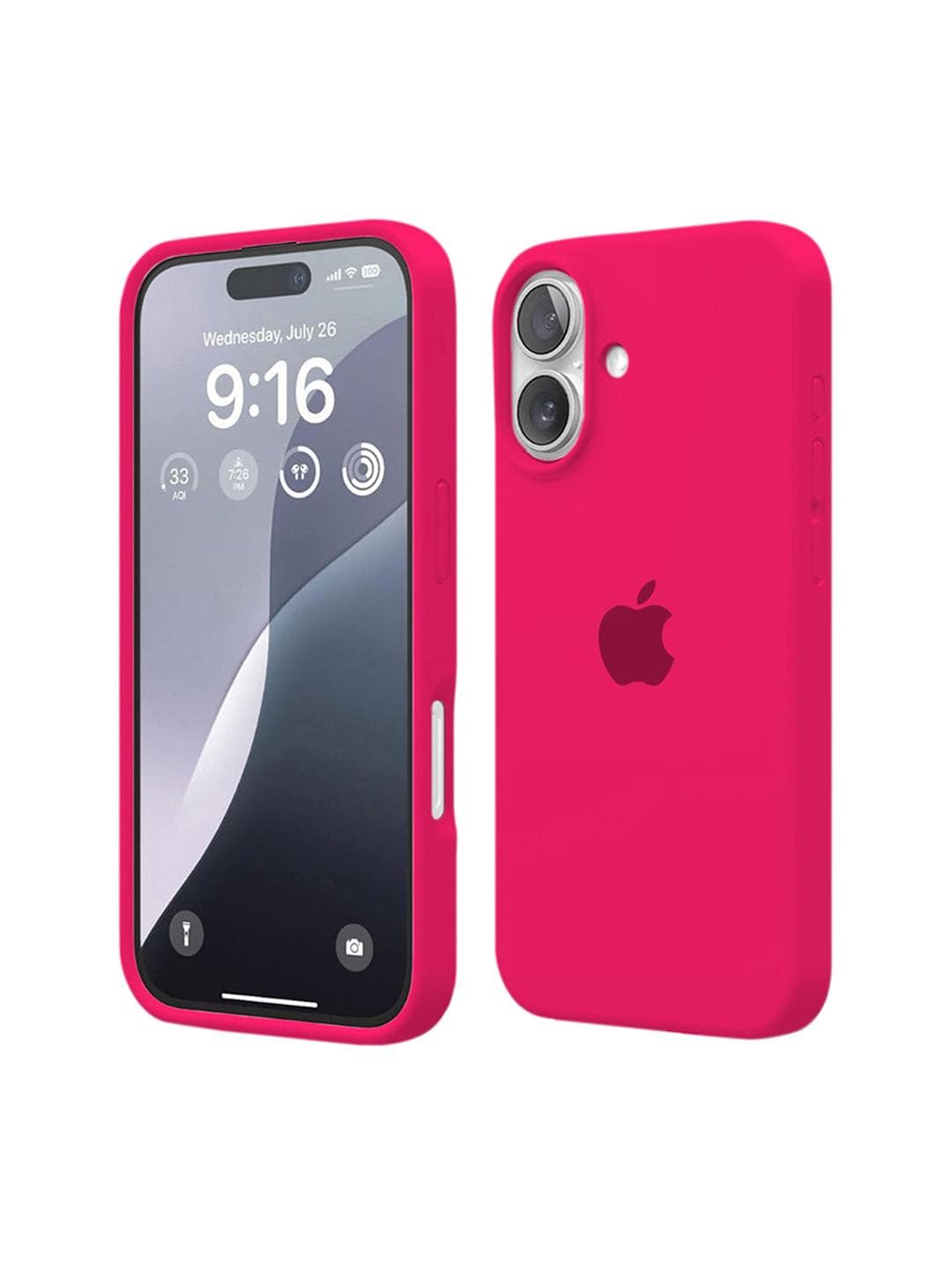 INNOPACE Unisex iPhone 16 Solid Drop Protection Back Case