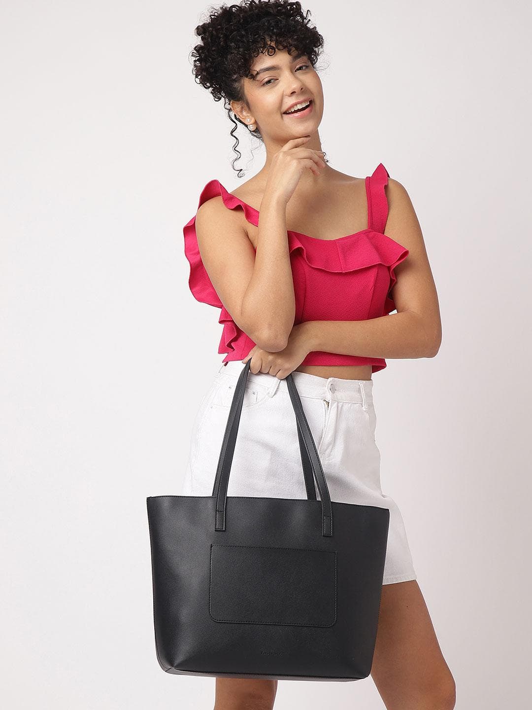 Buy Fastrack Structured Shoulder Bag Fits Upto 15