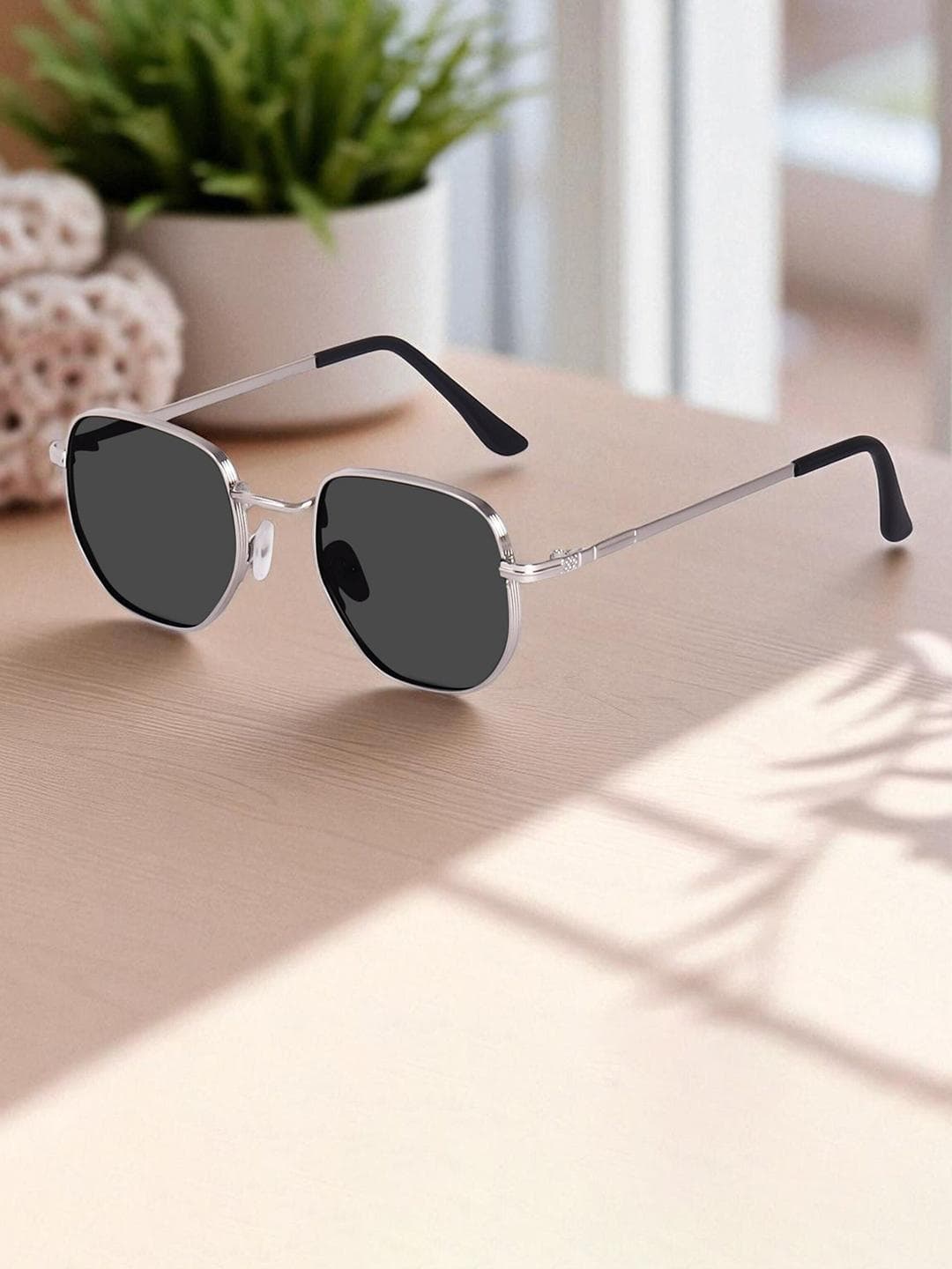 Buy SPADEACES Unisex Oversized Sunglasses UV Protected Lens Pathan 4 - - Accessories for Unisex