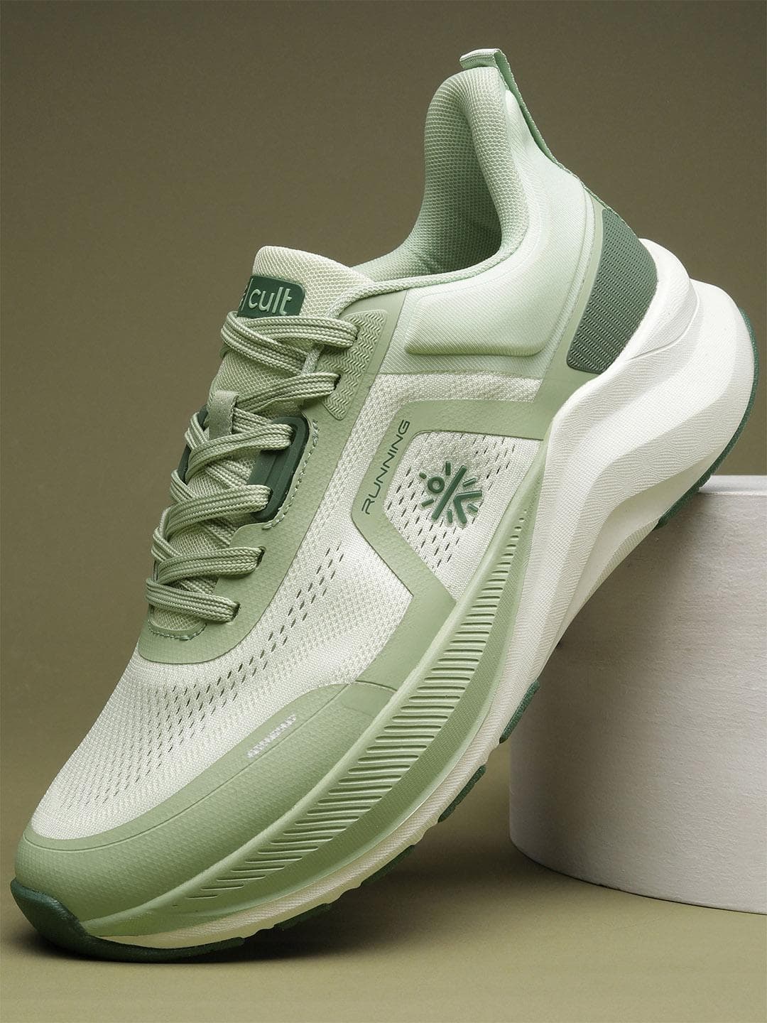 CULT Women ActiveBoost Running Shoes - Green