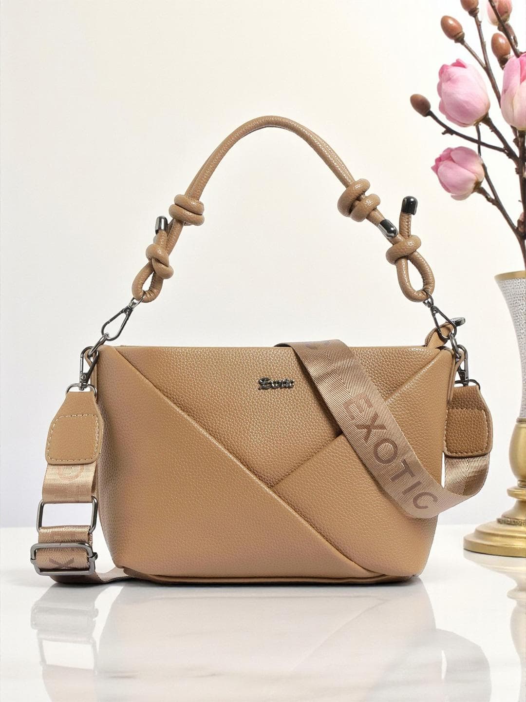 Exotic Women Textured Crossbody Leather Sling Bag