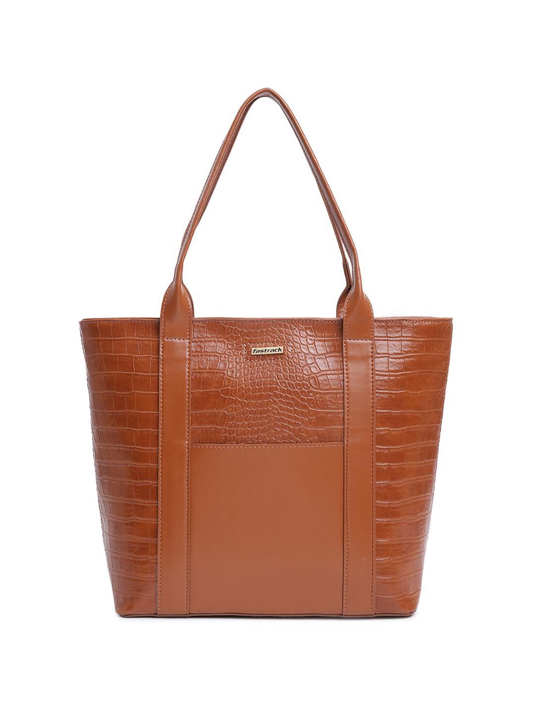 Buy Fastrack Textured Structured Tote Bag - - Accessories for Women