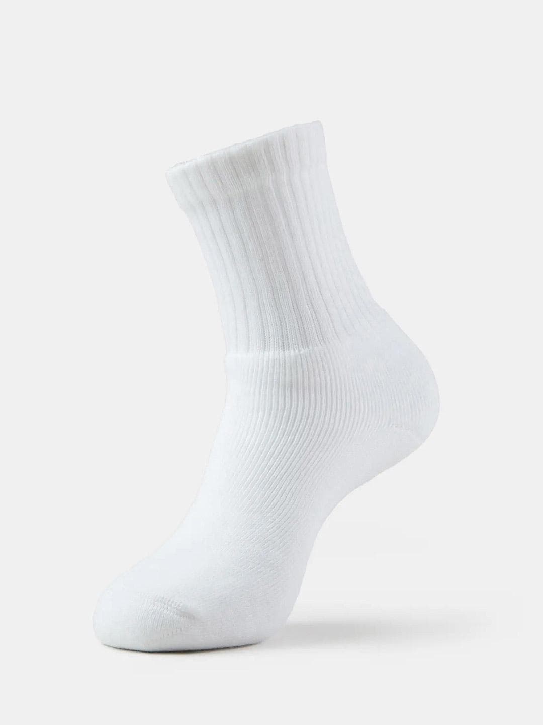 Jockey Men Pack of 3 Compact Cotton Terry Crew Length Socks With StayFresh Treatment-7030