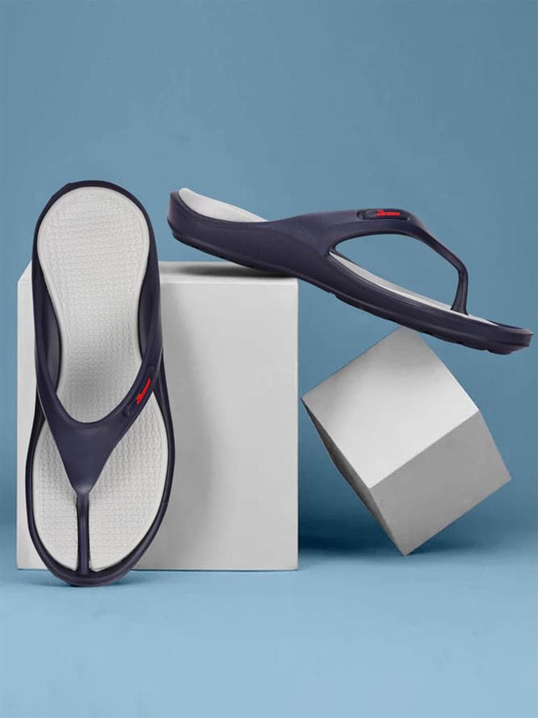 Paragon Men Lightweight Rubber Thong Flip-Flops