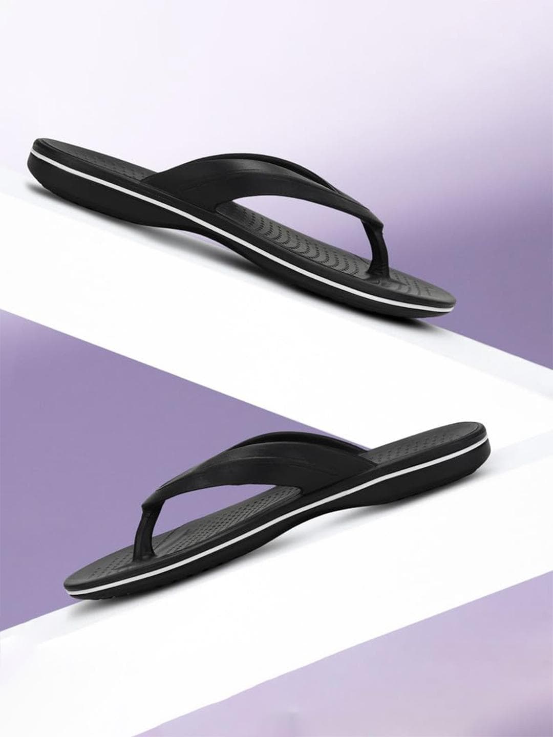 Paragon Men Lightweight Rubber Thong Flip-Flops