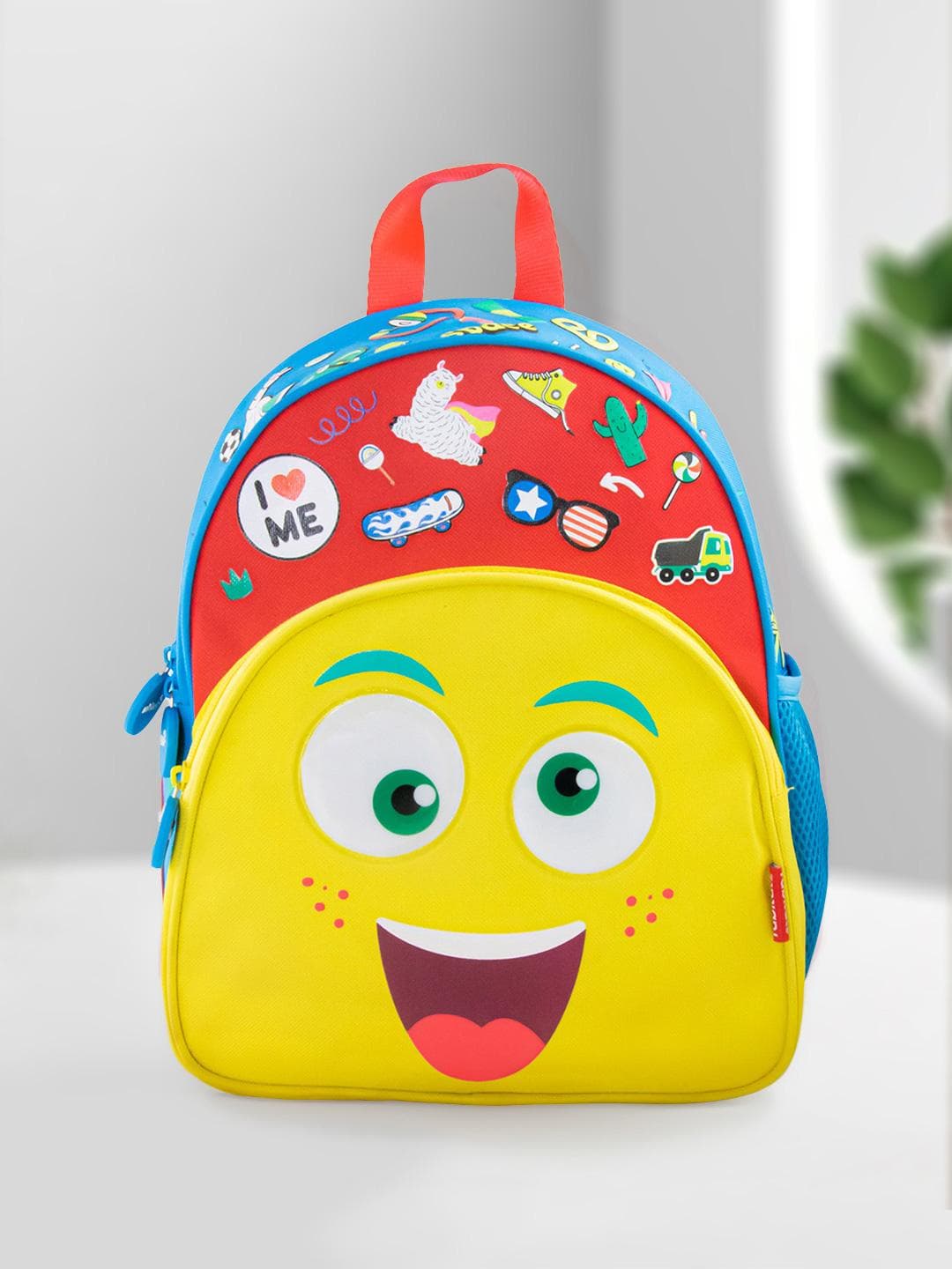 Rabitat Kids Unisex 3D Embossed Smash School Backpack