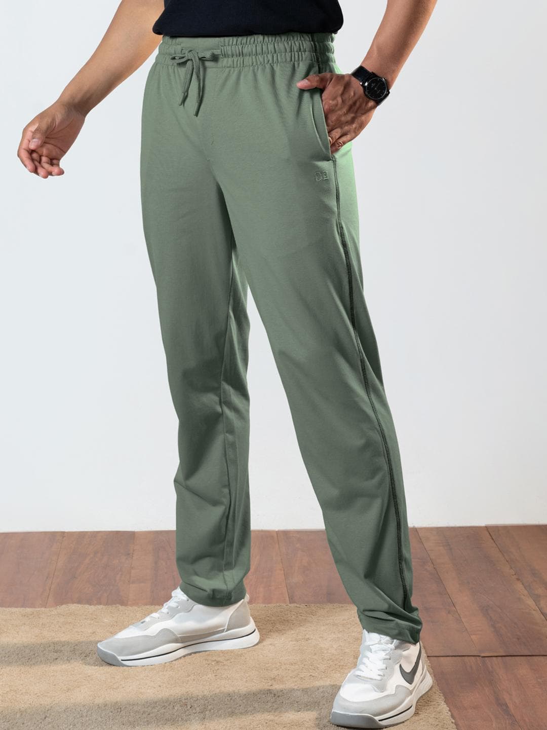 DAMENSCH Men Prima Jersey Cotton Track Pants