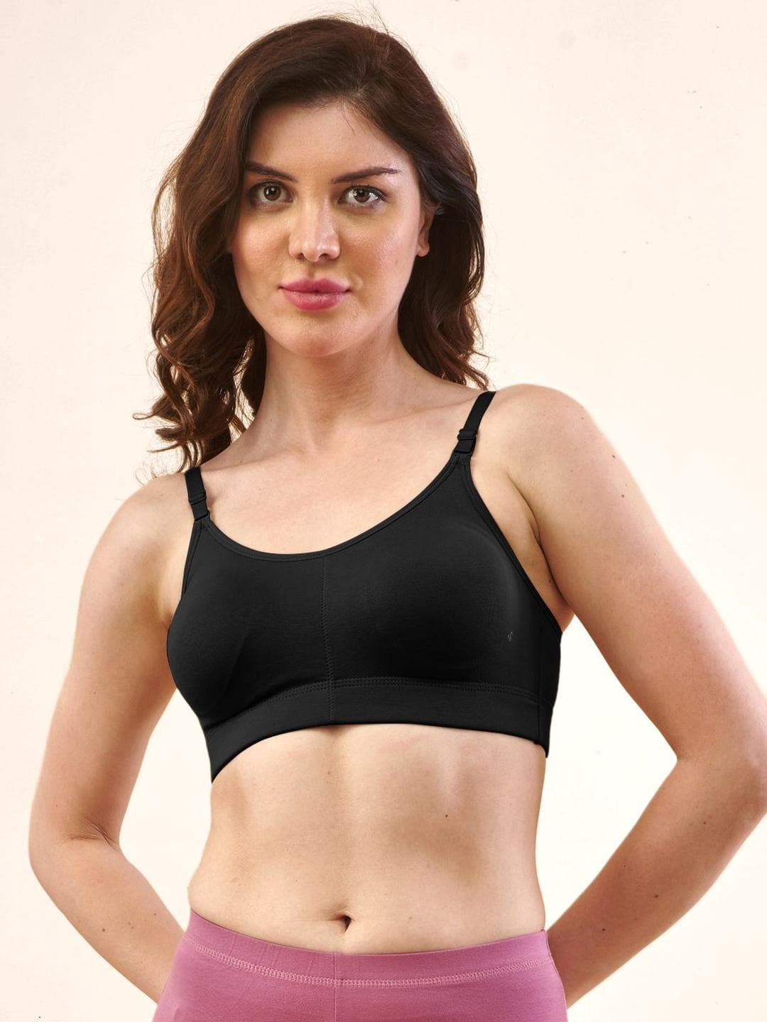 LYRA Cotton Non-Wired Removable Padding Everyday Bra