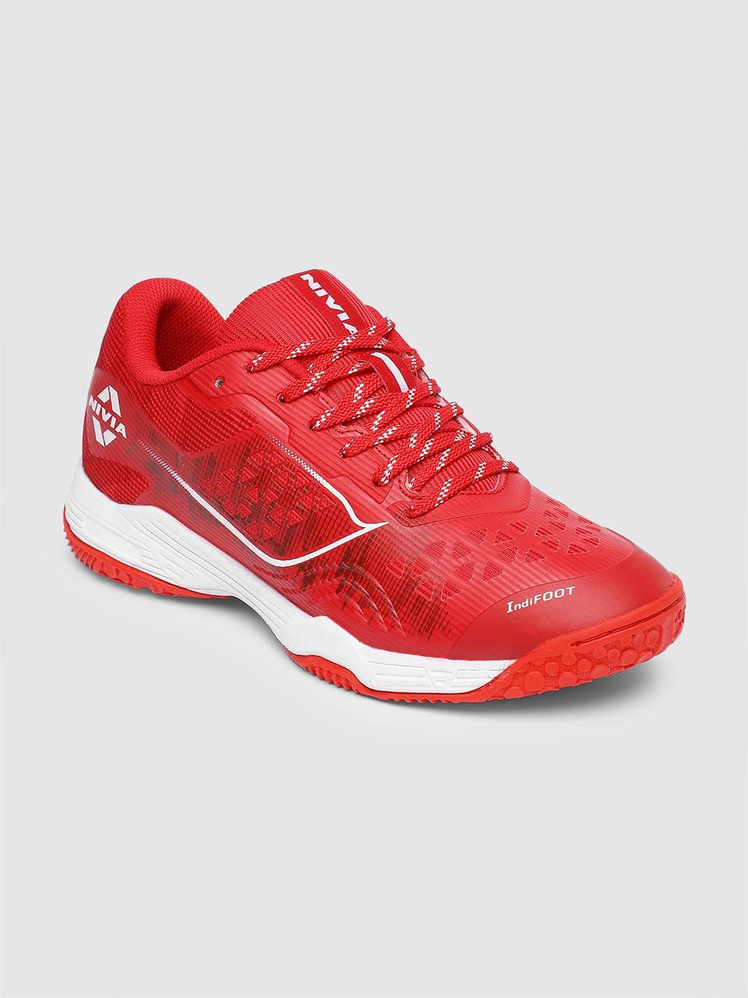 Buy NIVIA Hy Court 3.0 Court Shoes With Mesh Upper For Indoor Outdoor Play - - Footwear for Men