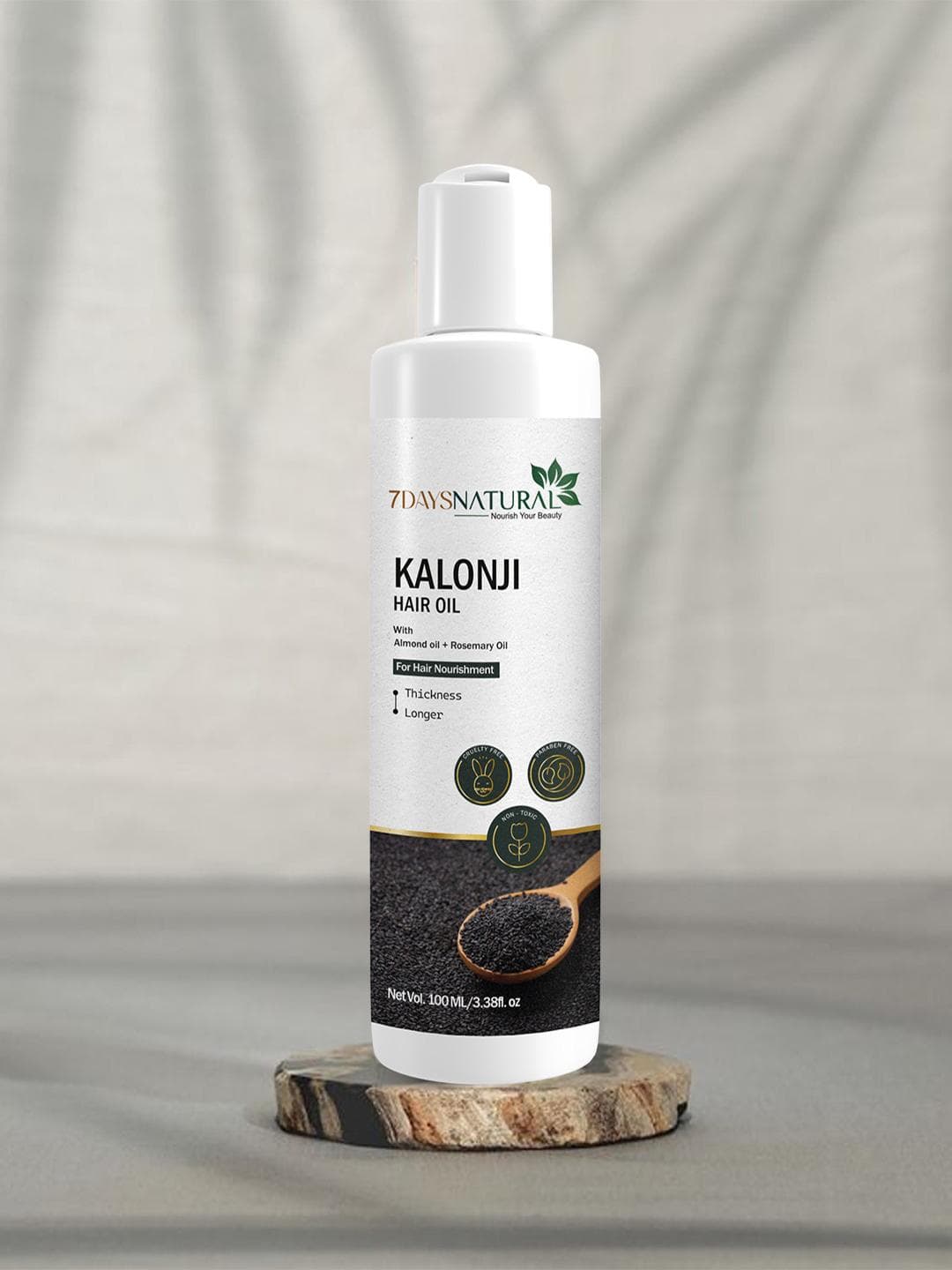 Buy 7DAYSNATURAL Hair Oil With Kalonji & Black Seed For Hair Regrowth & Fall Control 100Ml - - Personal Care for Unisex