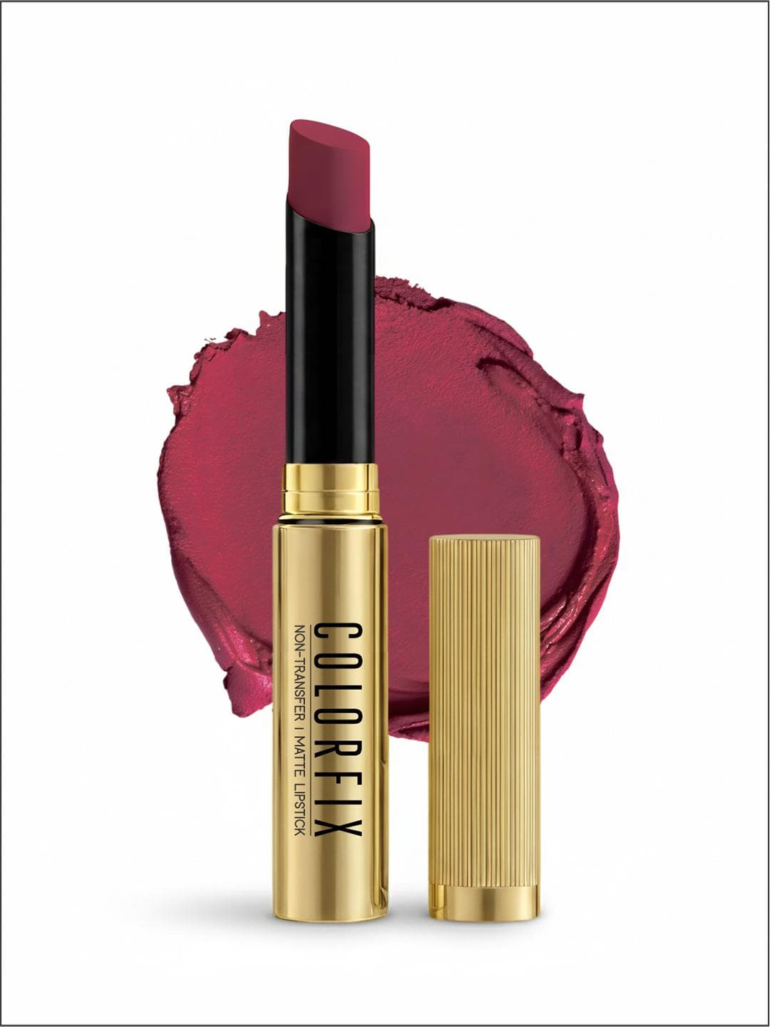 Buy GlamFam Colorflx Non Transfer Matte Lipstick 4g CF04 Mauve Nude - - Personal Care for Unisex