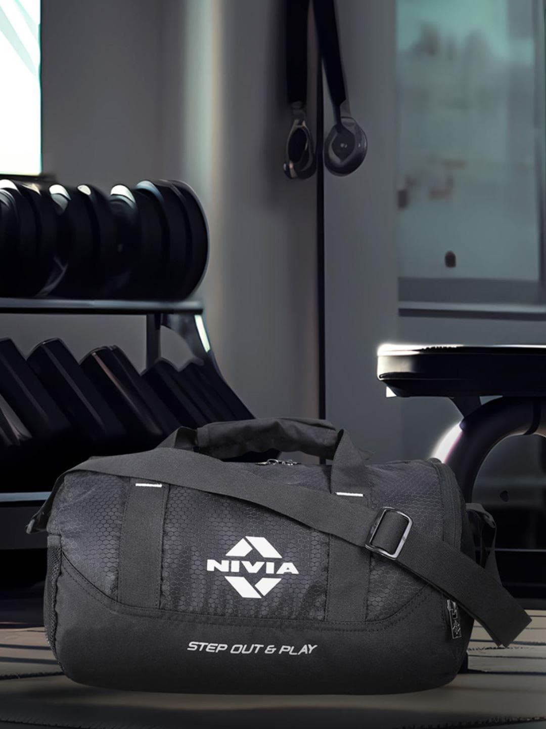 NIVIA Adjustable Gym Duffel Bag