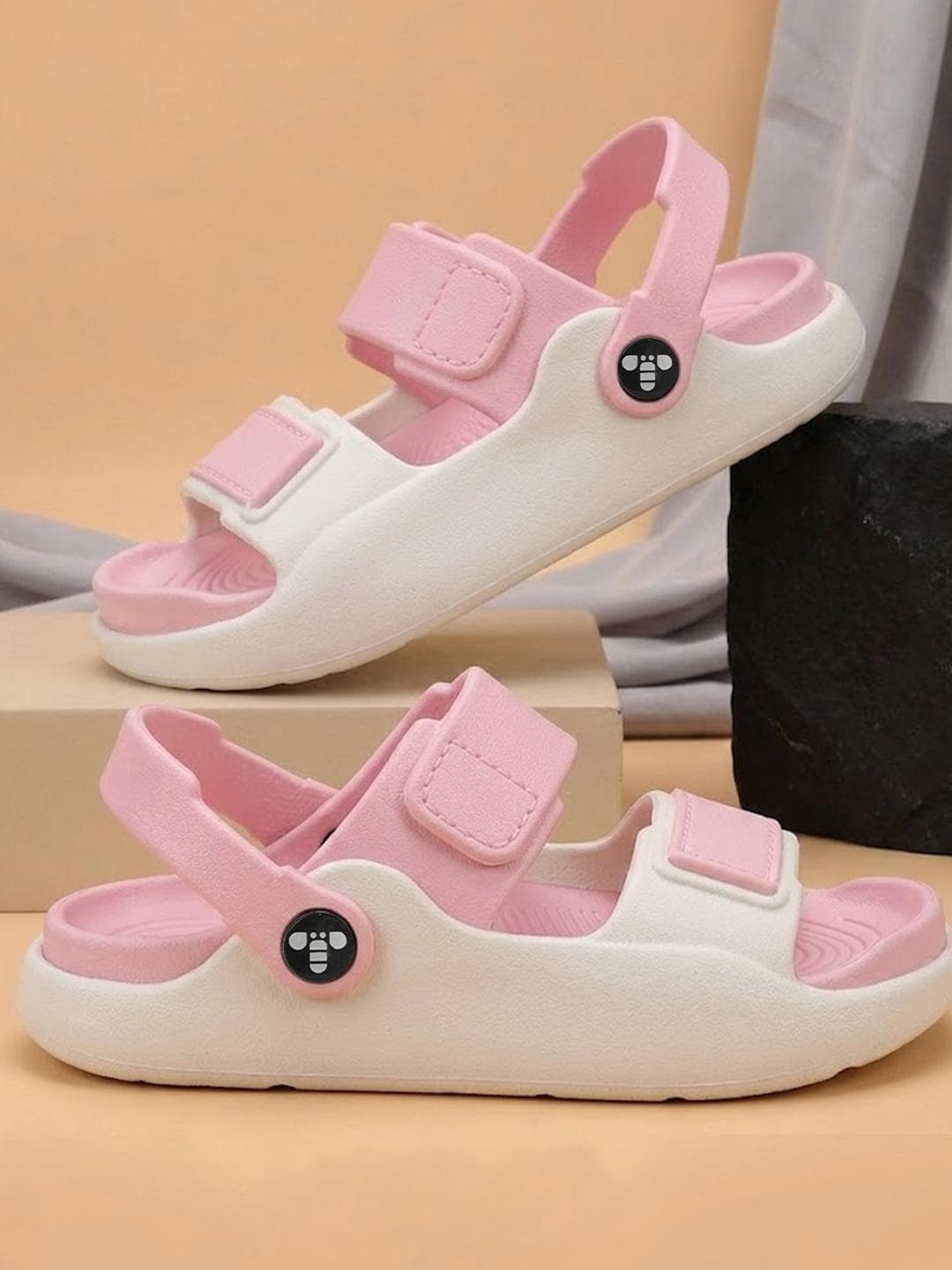toothless Girls Dual Strap Support Lightweight Base Water Friendly Comfort Clogs