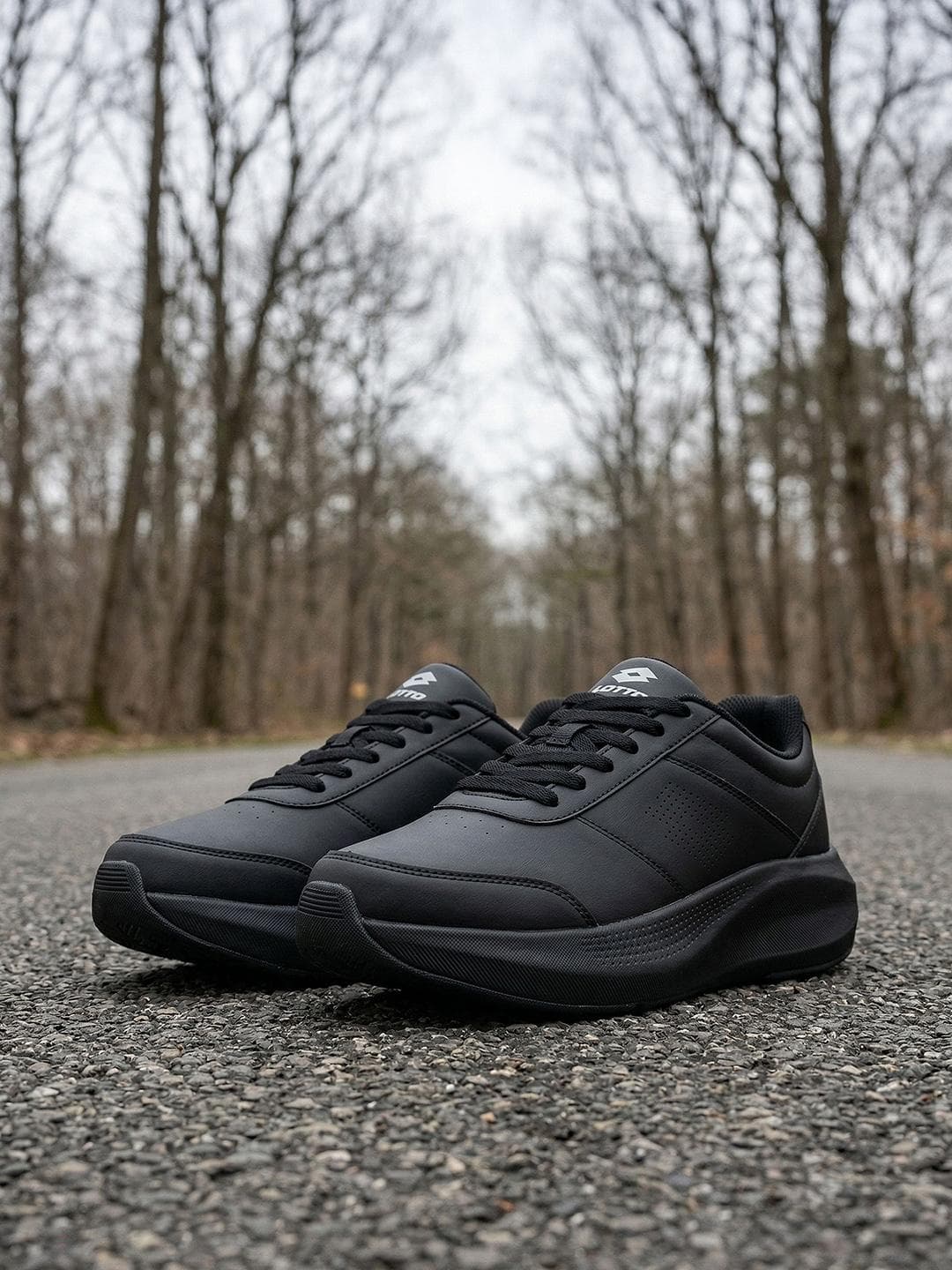 Lotto Men Urban Rsh Black Sneakers