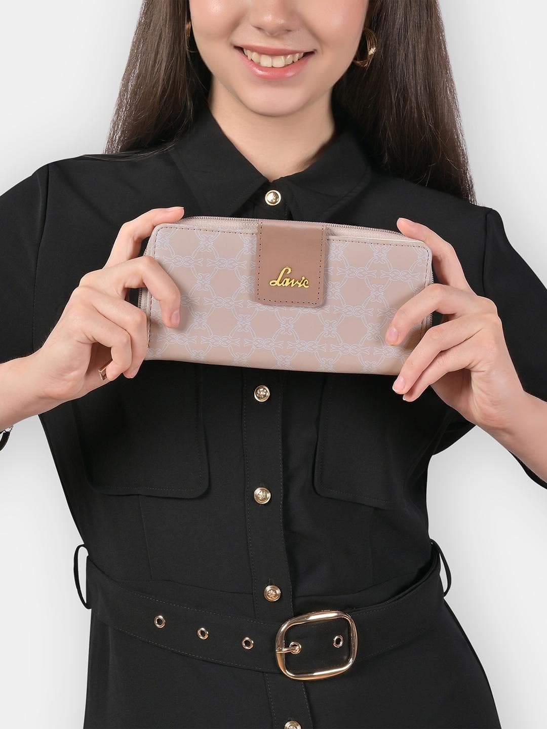 Lavie Women's Mono Mia Large Zip Around Wallet