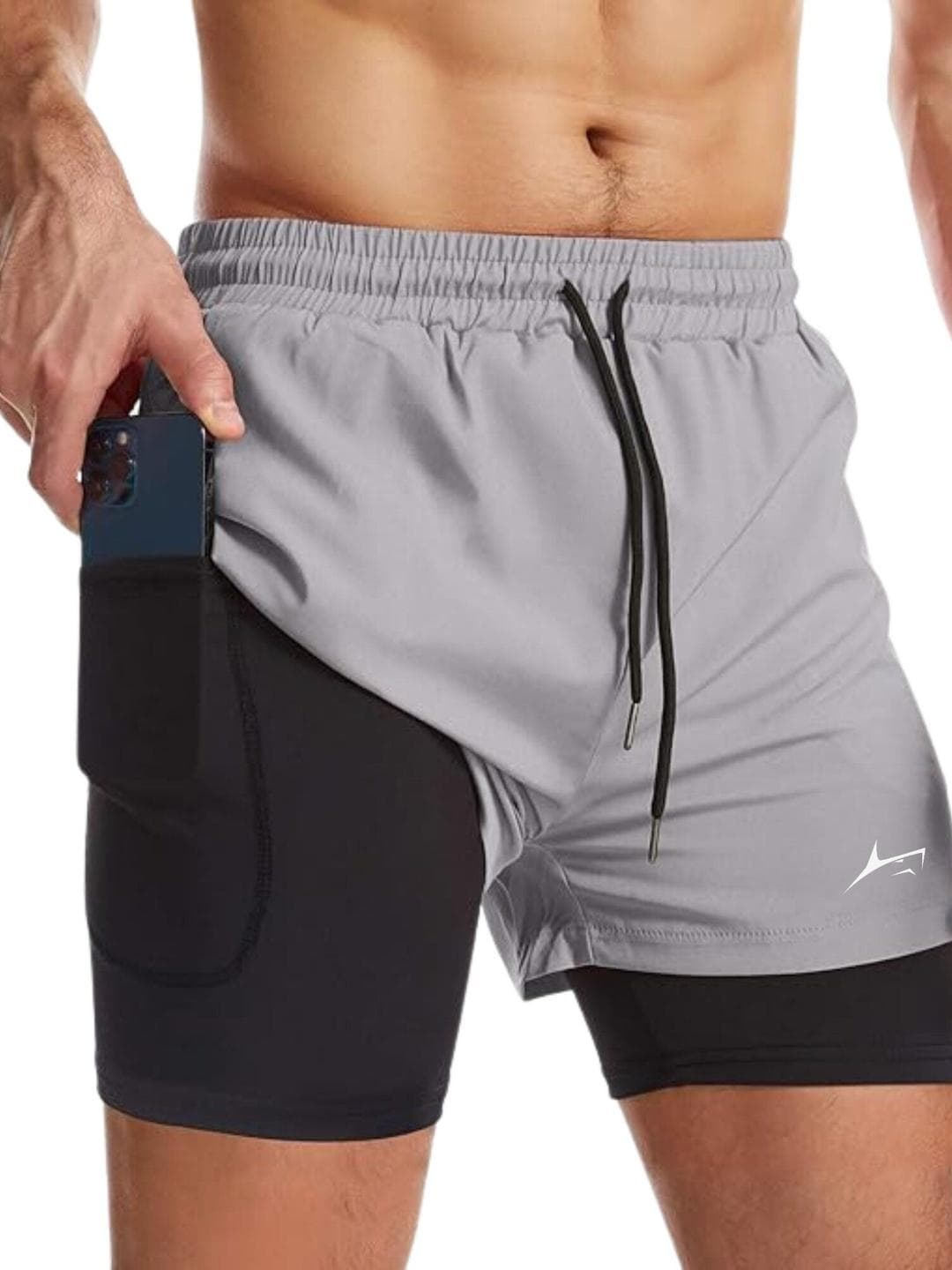 Prosharx Men Colourblocked Training or Gym Sports Shorts