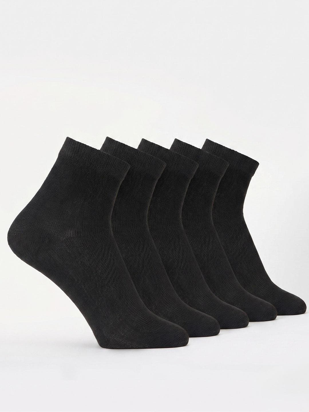 Buy Glitchez Men Pack Of 5 Cotton Blend Ankle Length Socks - - Accessories for Men