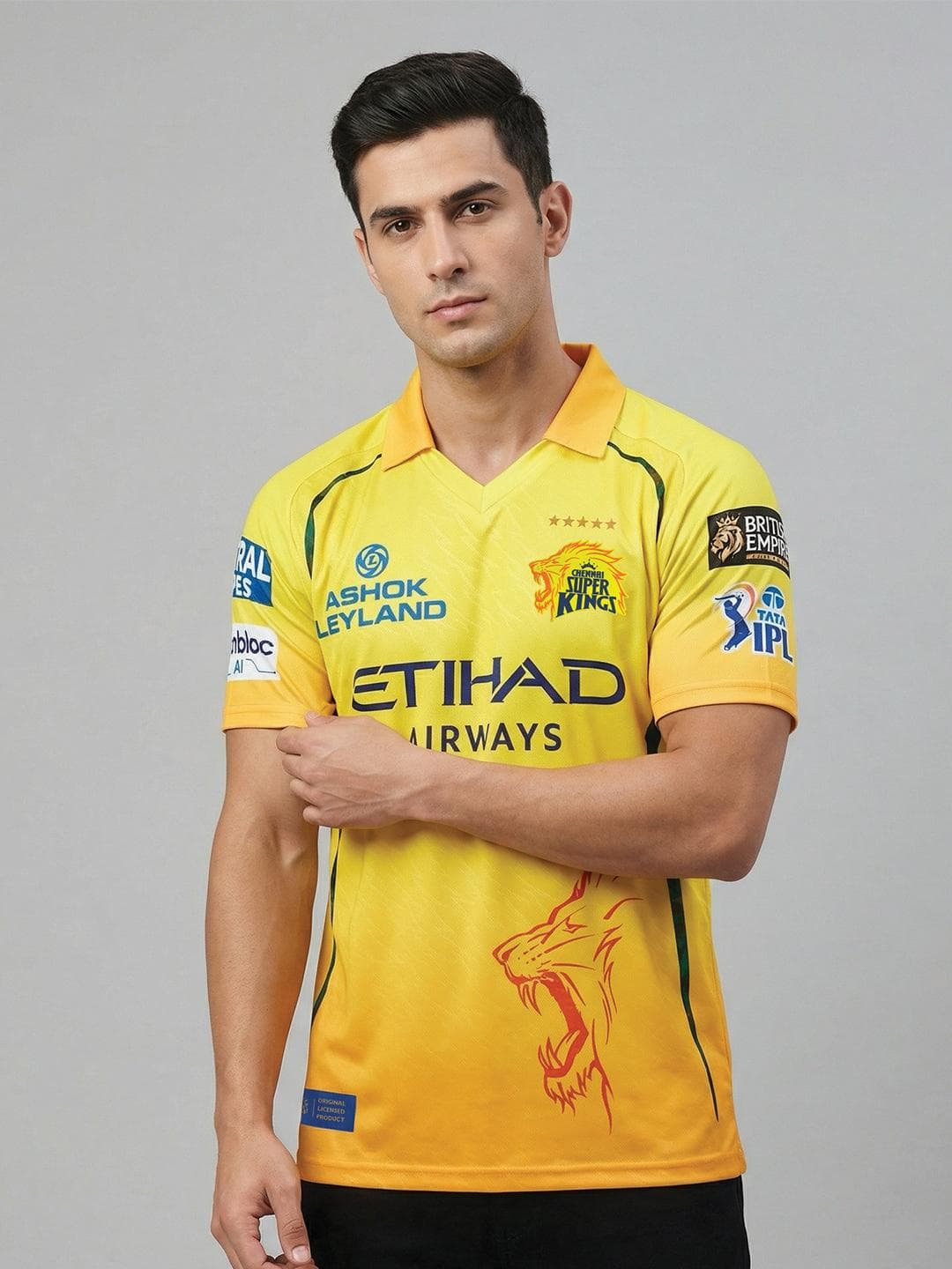 playR CSK 2026 Unisex 7D Fan Jersey