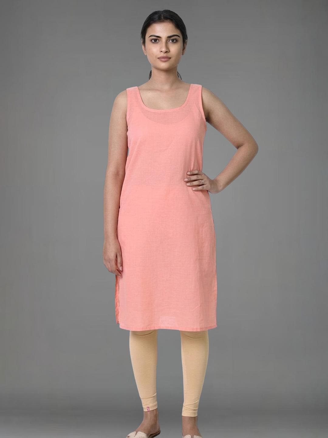 myplusfashion Round Neck Long Camisole