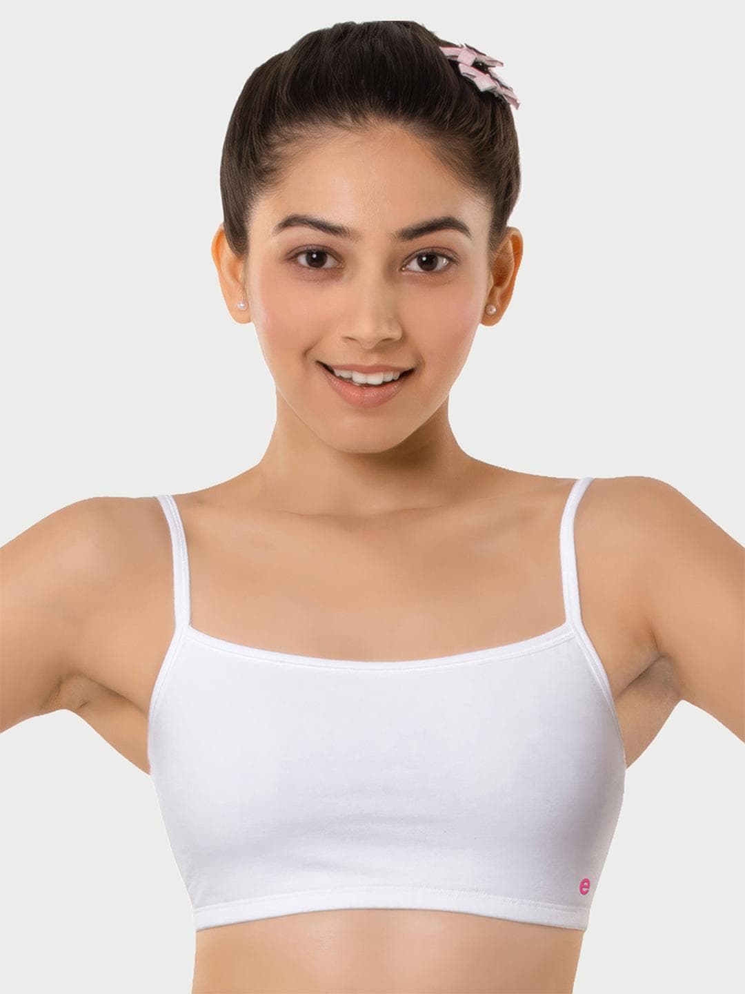 Enamor Girls Antimicrobial Teenager Full Coverage Non-Wired Non Padded Beginners Bra BB02