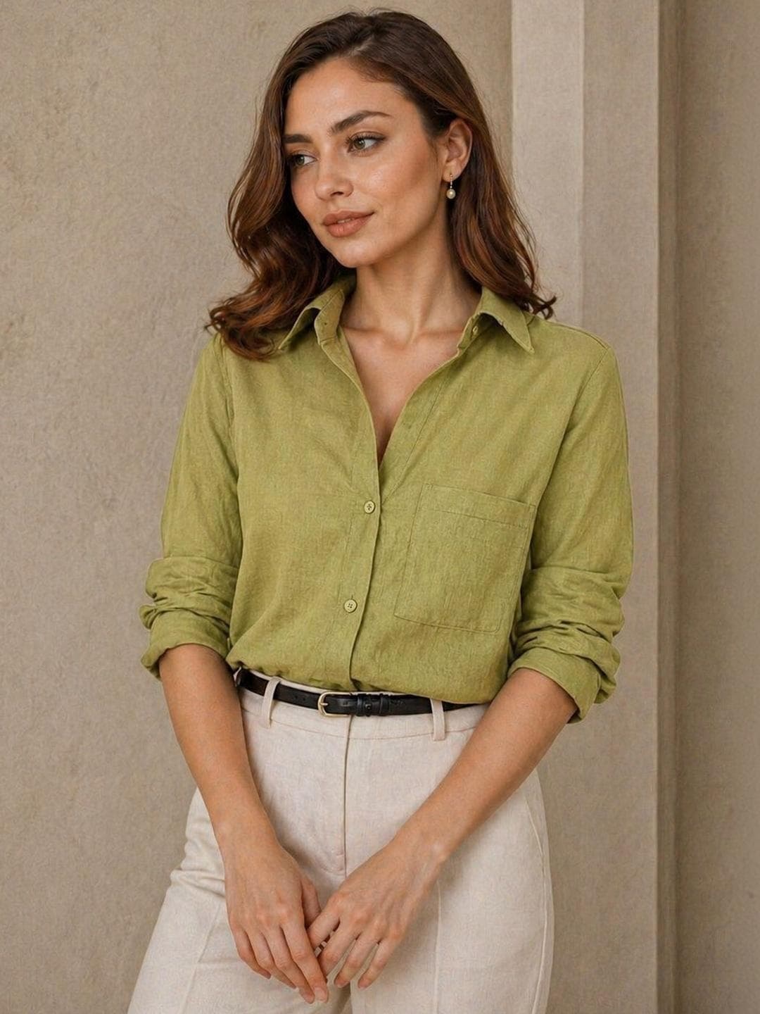 Zyla Women Relaxed Casual Shirt