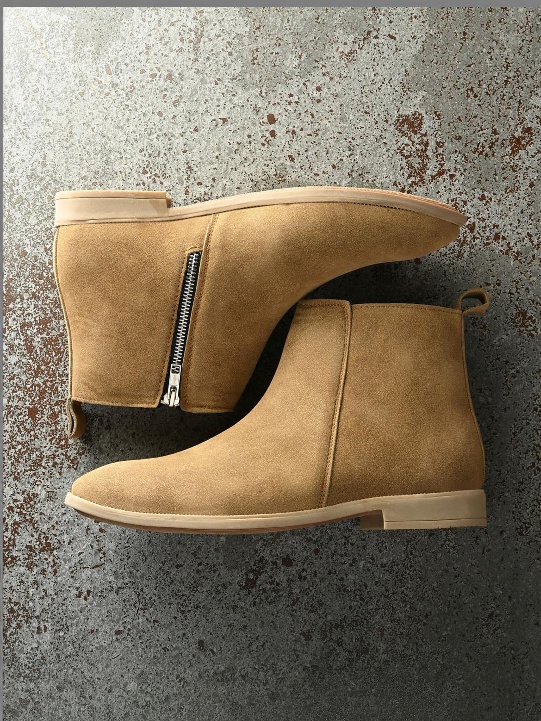Buy The Roadster Lifestyle Co Men Round Toe Zip Chelsea Boots - - Footwear for Men