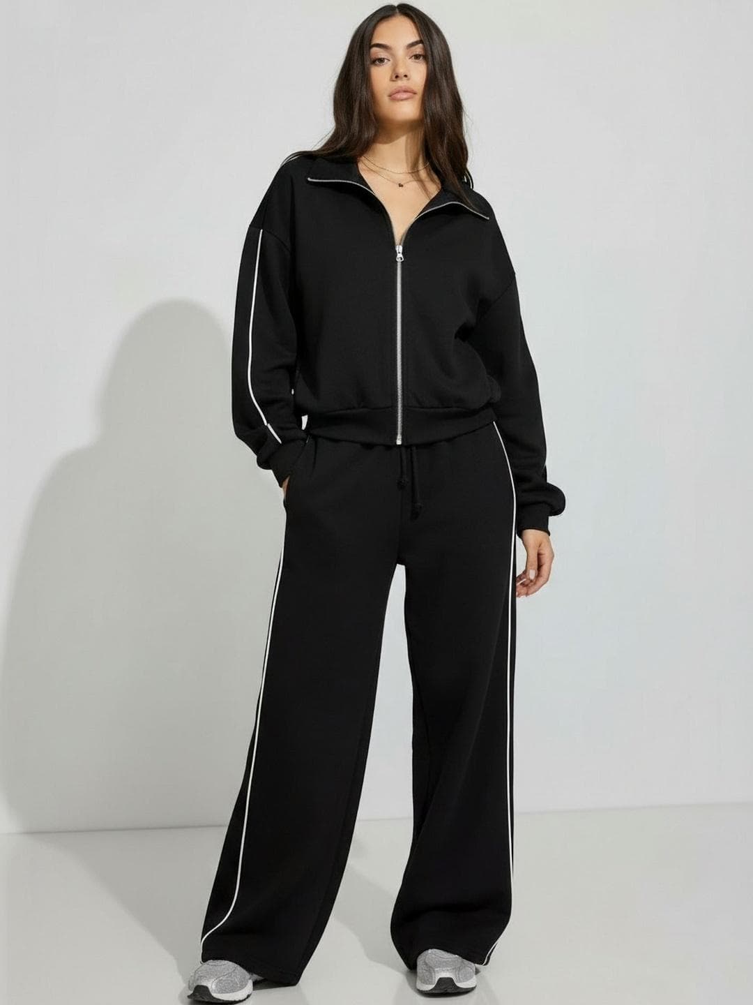 glitchez Women Relaxed Fit Track Pants