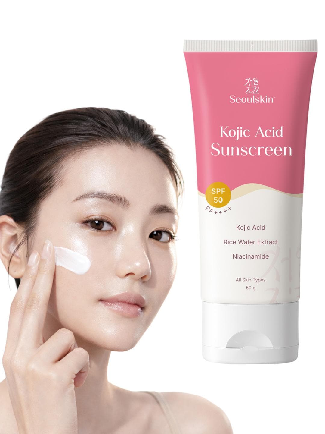 Buy SEOULSKIN Kojic Acid Sunscreen SPF 50 PA++++ 50 G - - Personal Care for Unisex