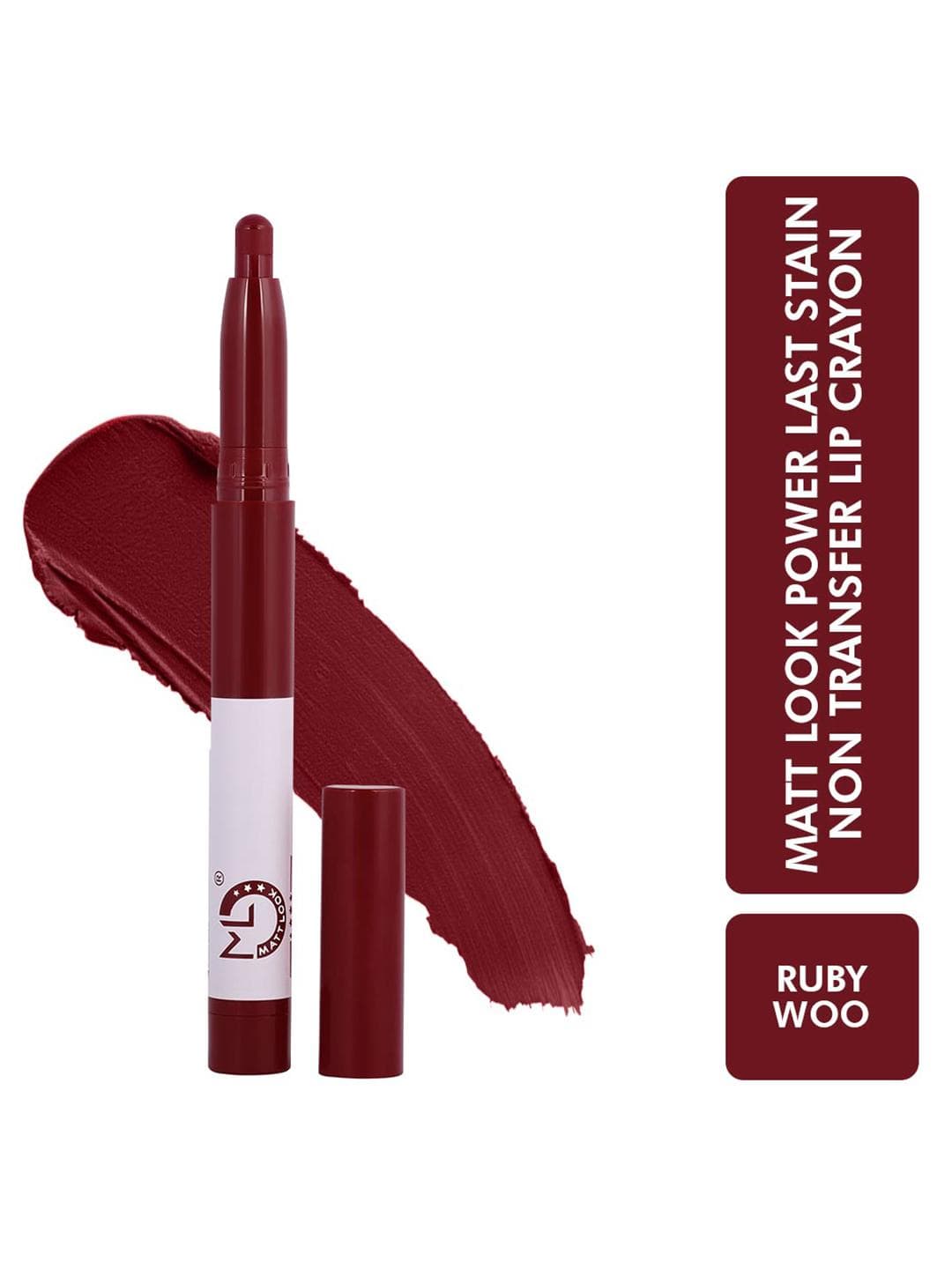 Buy MATTLOOK Power Last Lip Stain Crayon Ruby Woo - - Personal Care for Women