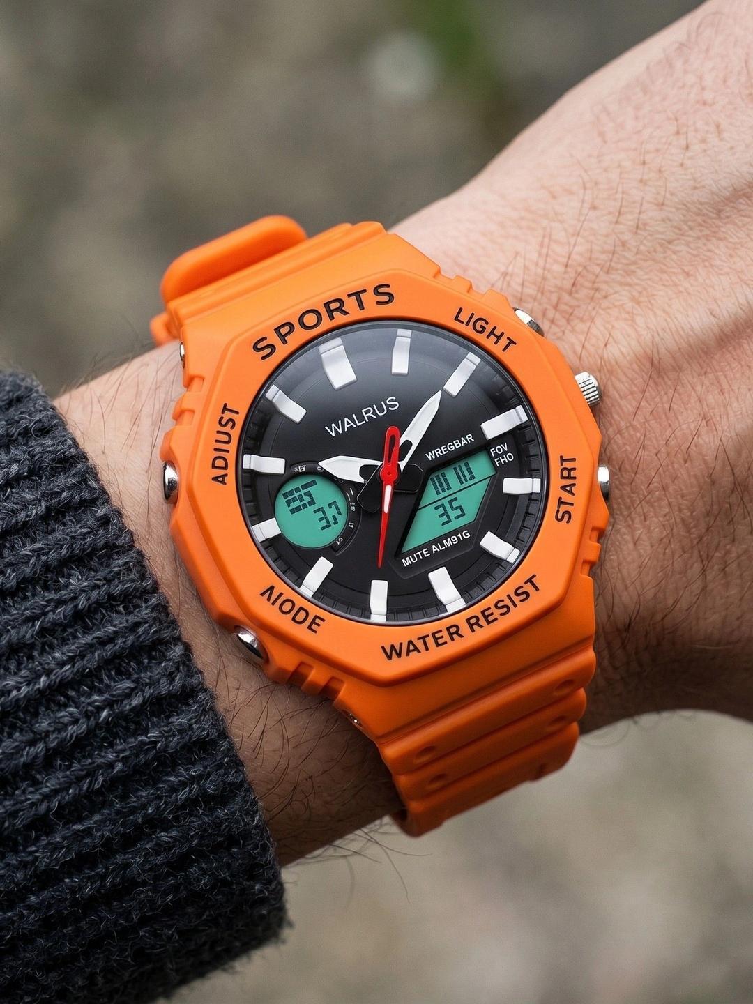 Buy Walrus Sports Unisex LED Display Analogue And Digital Watch WWTM SPORTS 021111 - - Accessories for Unisex