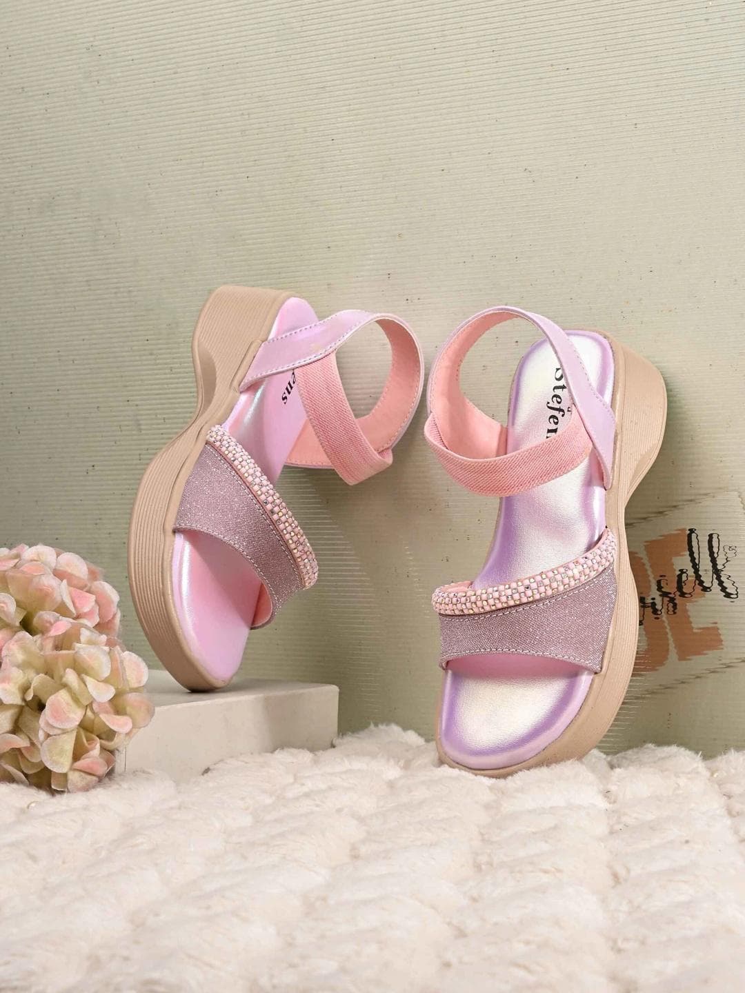 STEFENS Party wear sandal for Girls