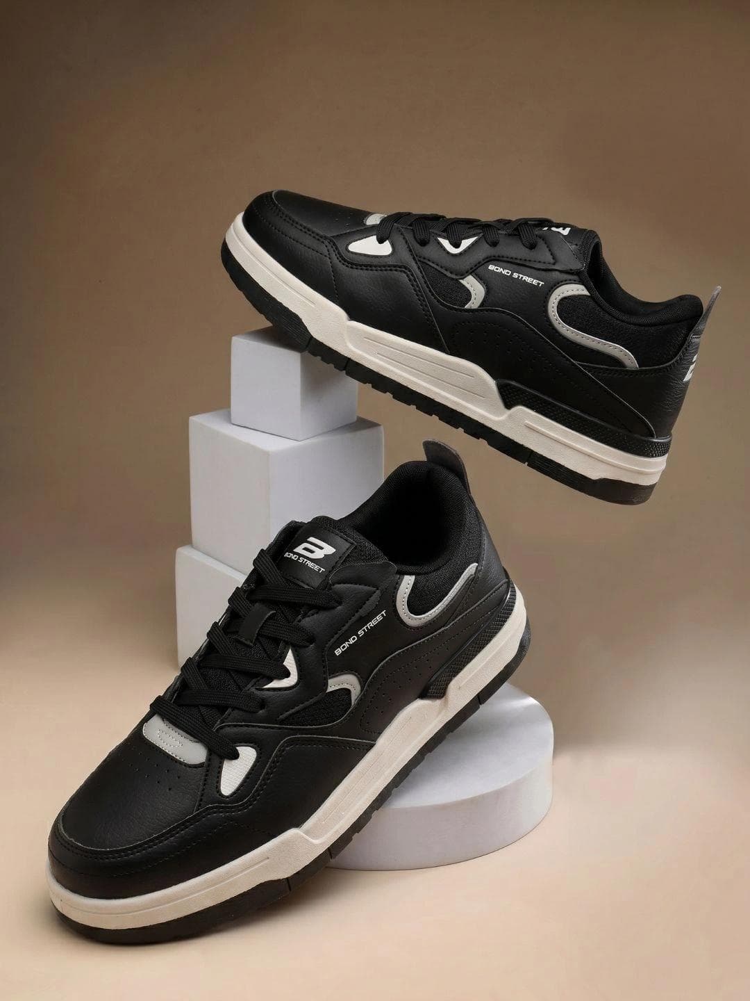 Bond Street By Red Tape Men PU Sneakers